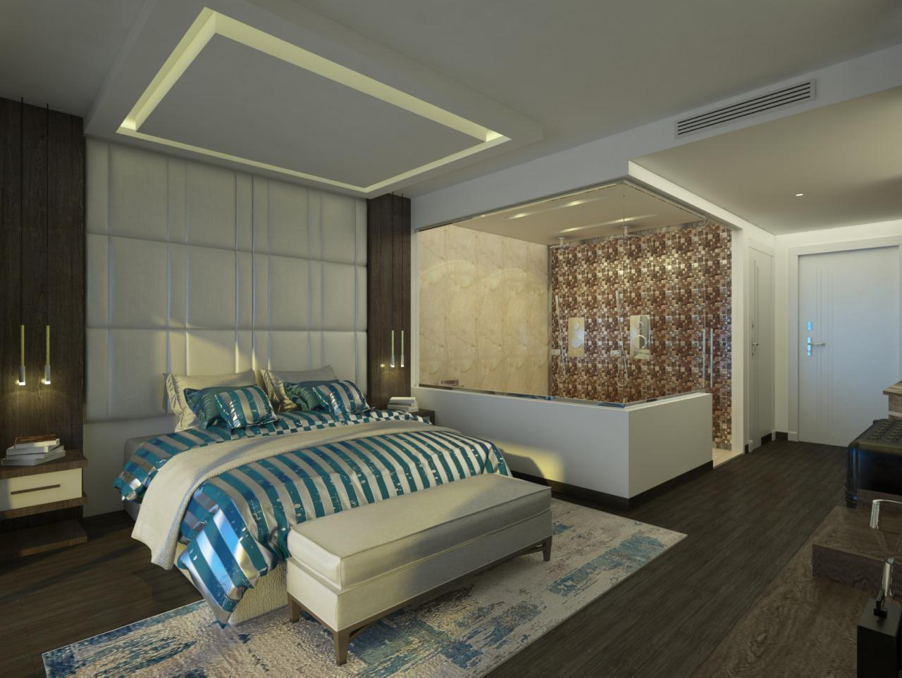 Suite, Double Bed, Sea View