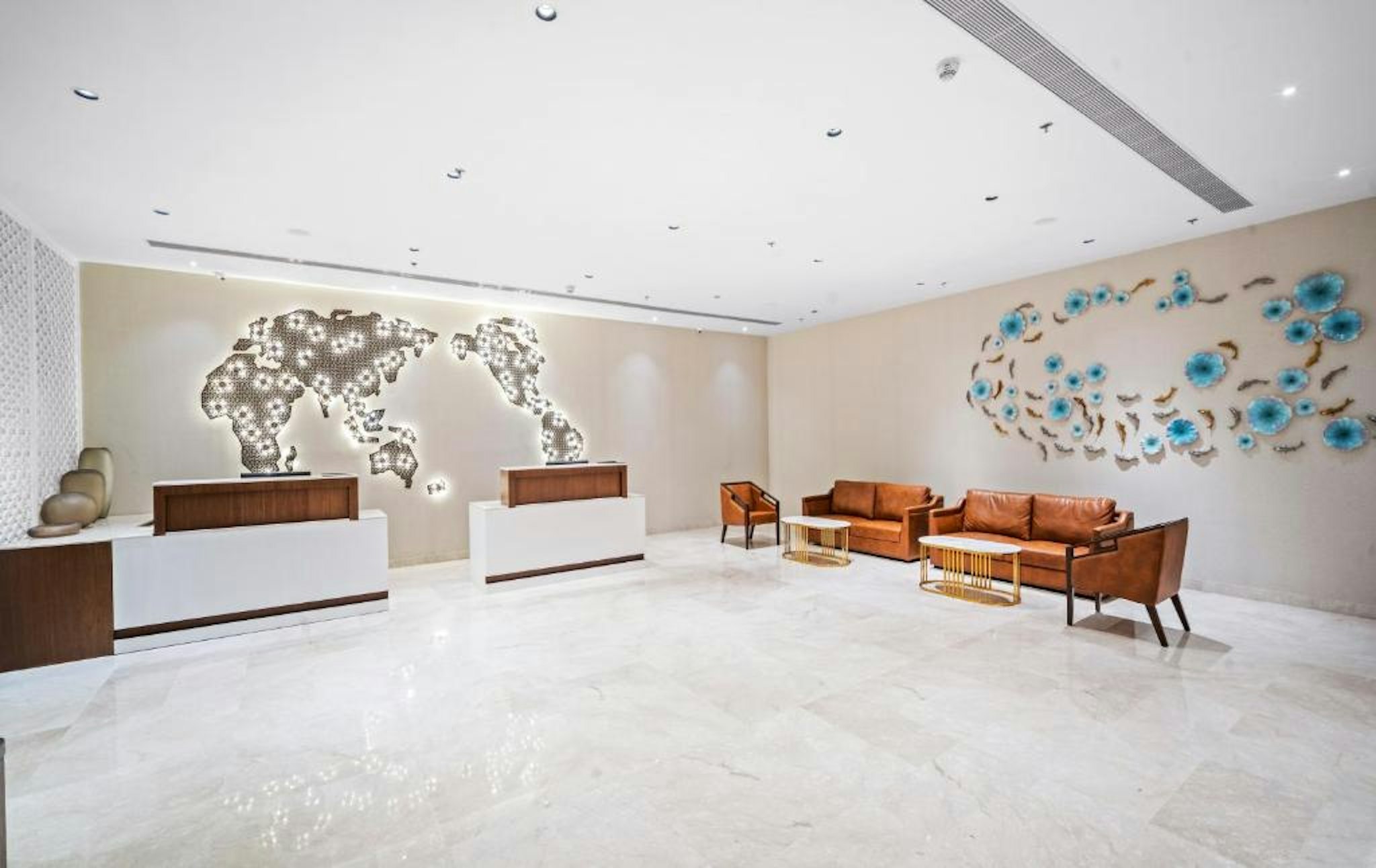 Lobby at Grand Vijayawada by GRT Hotels, VIJAYAWADA
