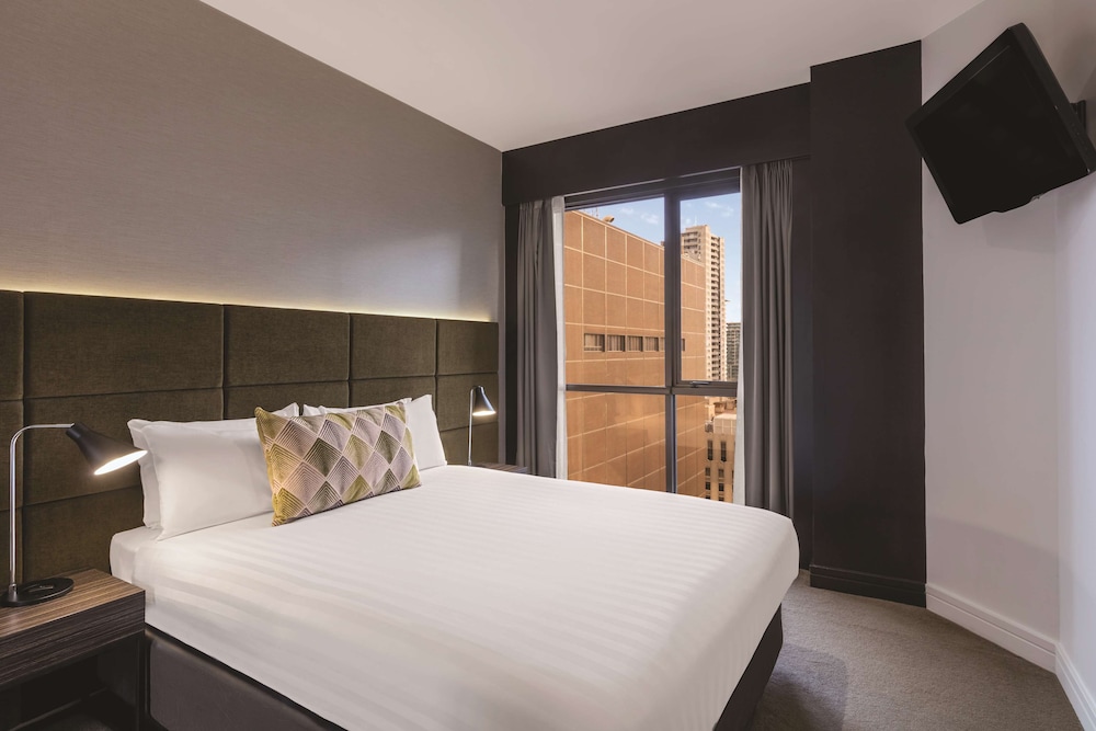 شقة ركنية بسرير كوين بغرفة نوم واحدة، Adina Apartment Hotel Melbourne 2/5