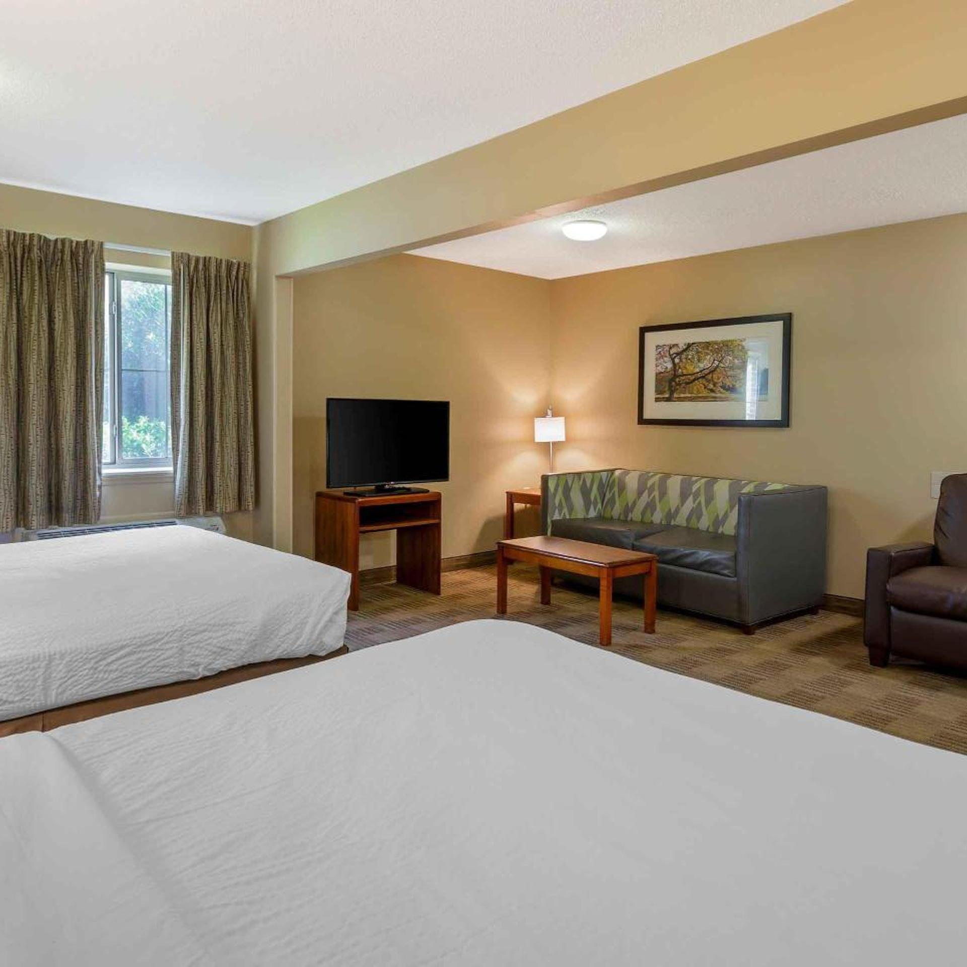 استوديو ديلوكس بسريرين مزدوجين، Extended Stay America-Raleigh-North Raleigh-Wake Towne Drive 6/10