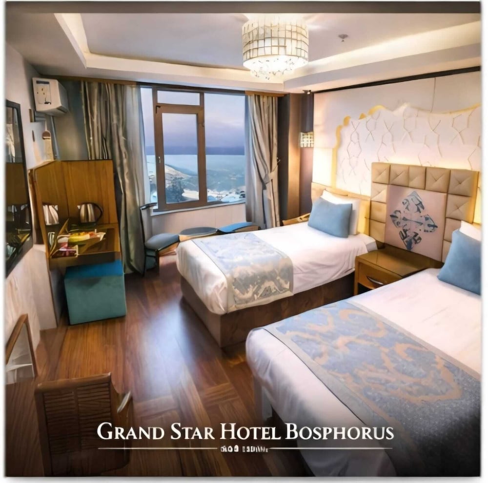 غرفة سوبيريور بسرير كوين وسرير فردي بإطلالة على البحر، Grand Star Hotel Bosphorus 5/10