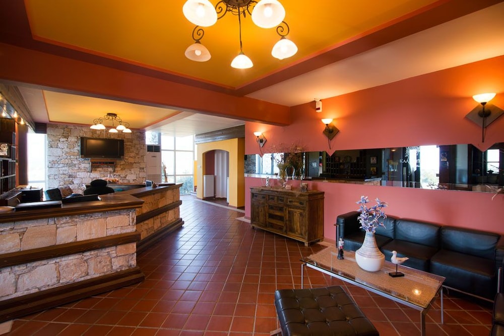 Lobby at Kallisti Apartment Hotel, THASSOS