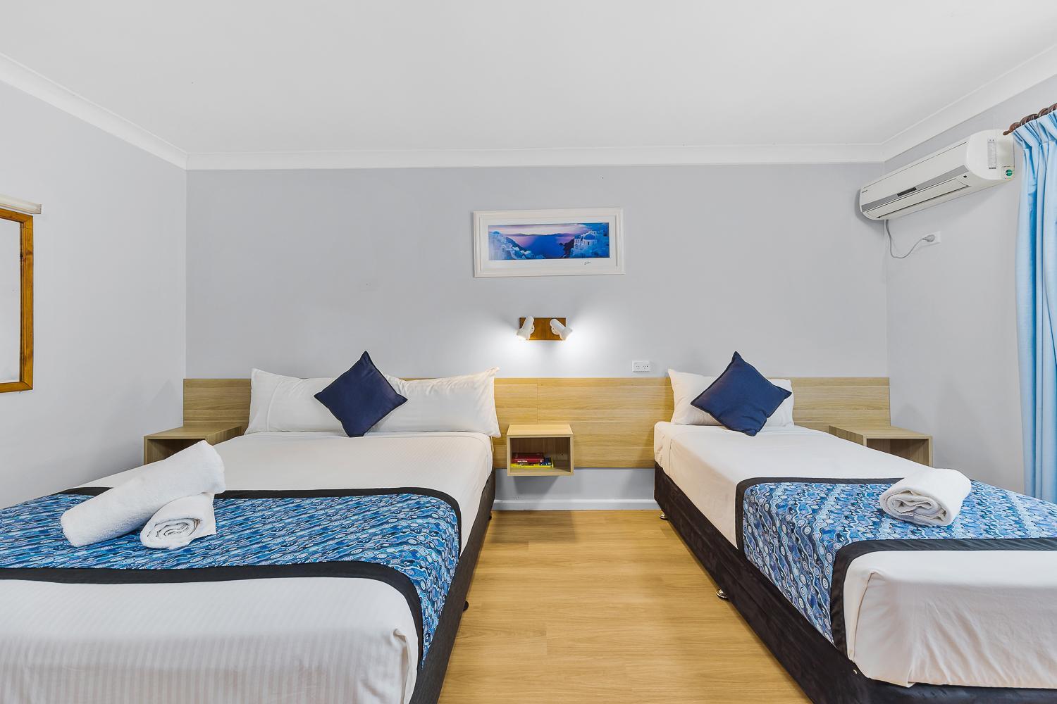 غرفة بسرير كوين وسرير فردي، CASTLREAGH MOTOR INN 5/10