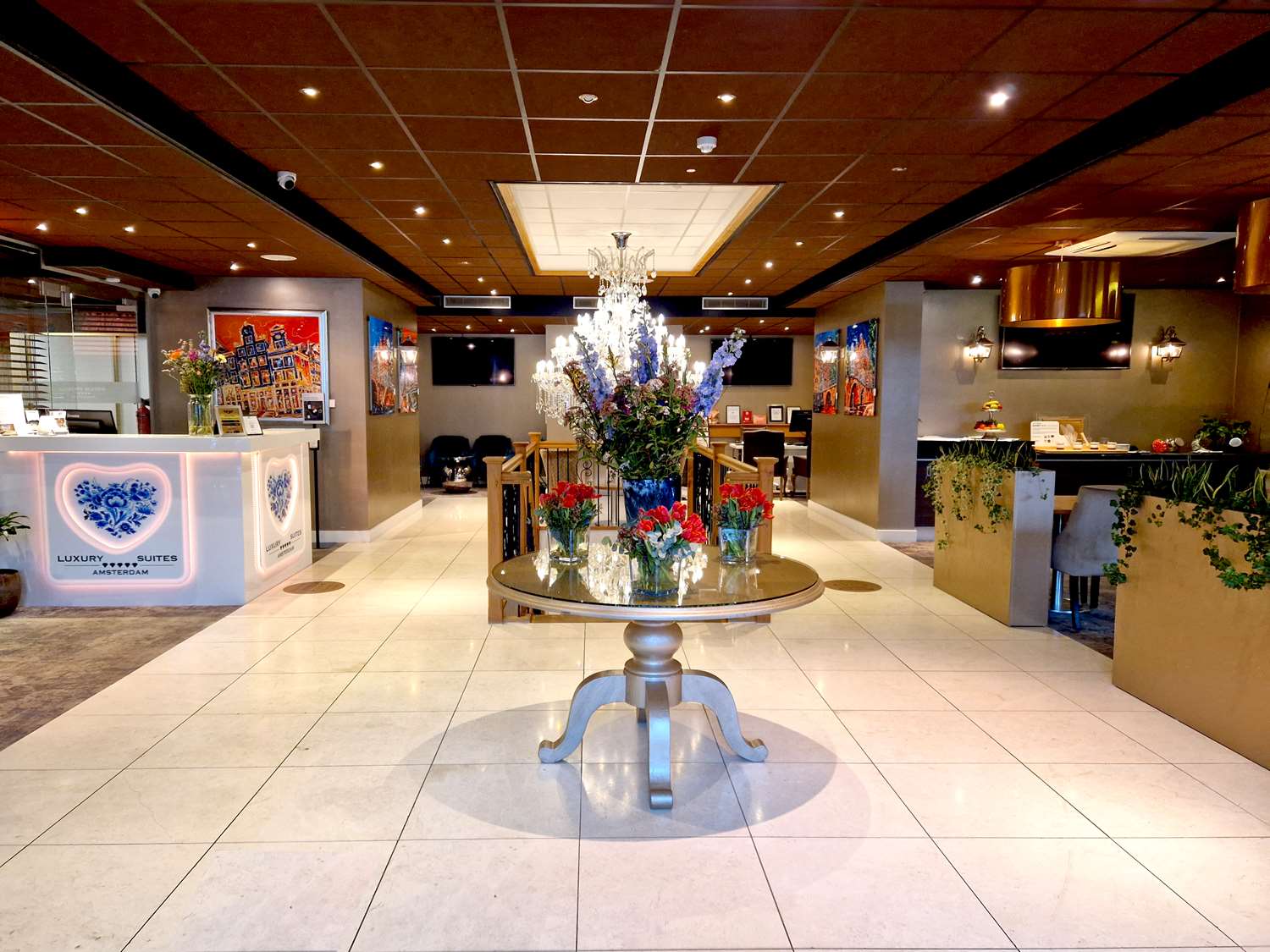 Lobby at Luxury Suites Amsterdam, AMSTERDAM
