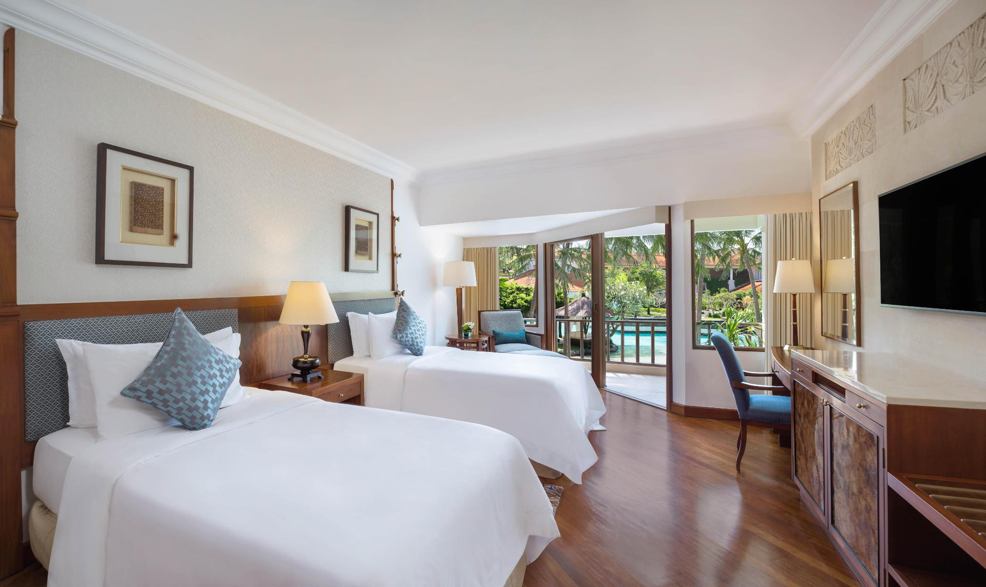 Deluxe, Double Bed, Lagoon View