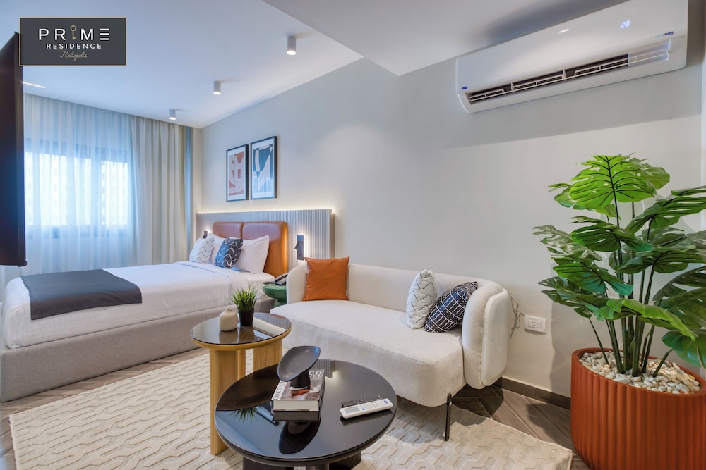 استوديو ديلوكس بسرير كوين، Prime Residence Heliopolis 8/10