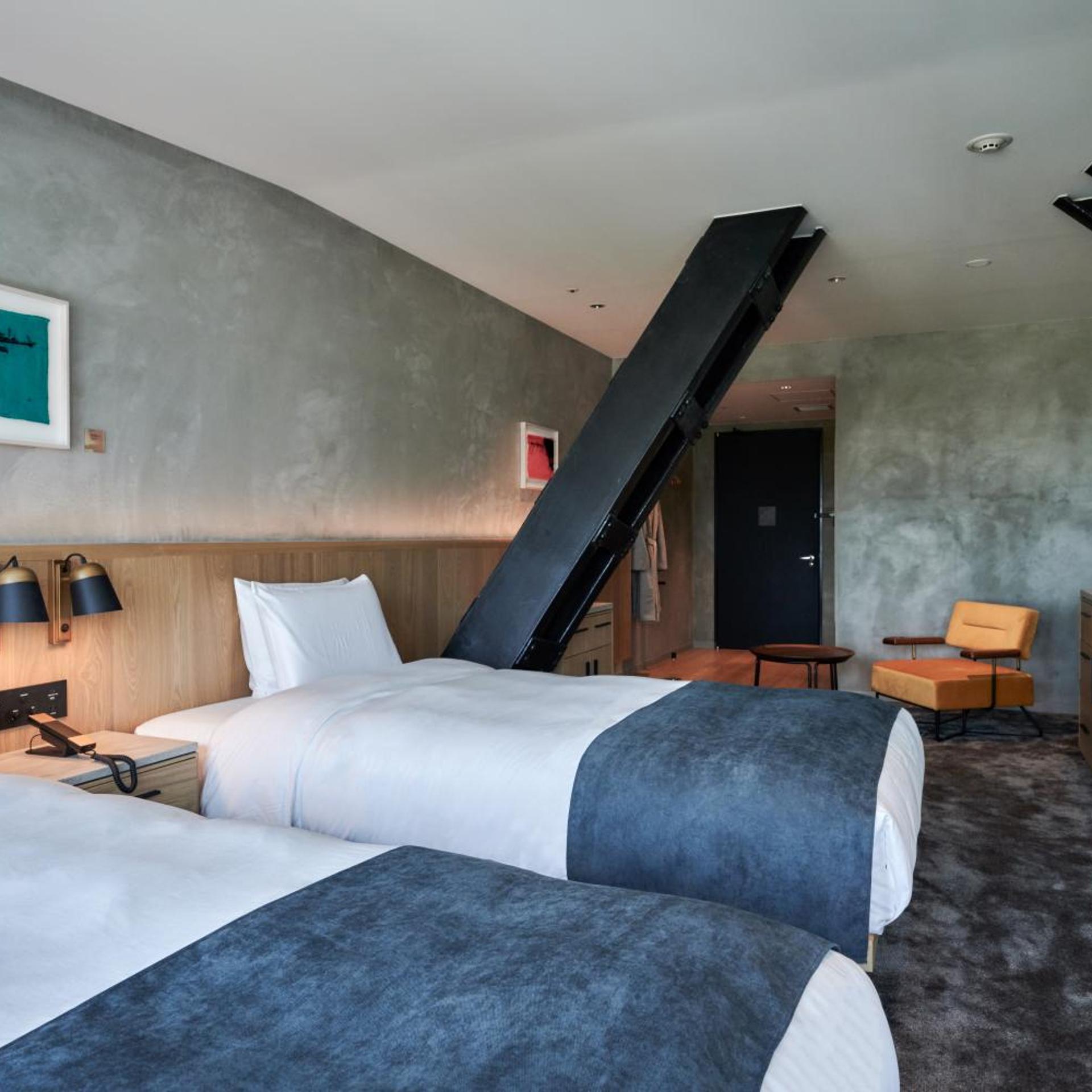 Room, Twin Beds, Forest View, Accessible، The Tower Hotel Nagoya 4/6
