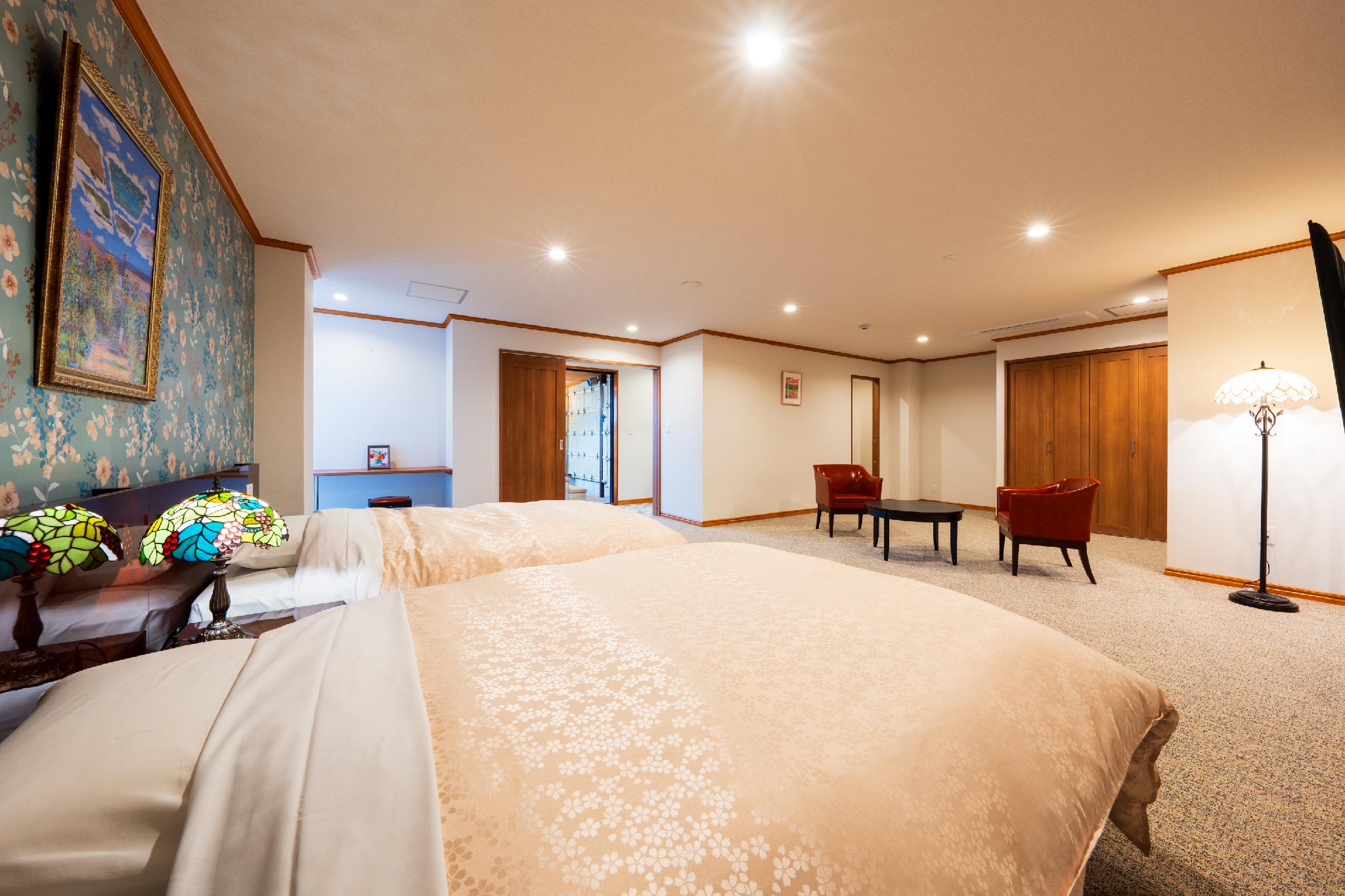 Semi Room, Western, Special, 2 Semi Double Beds, Outdoor Bath