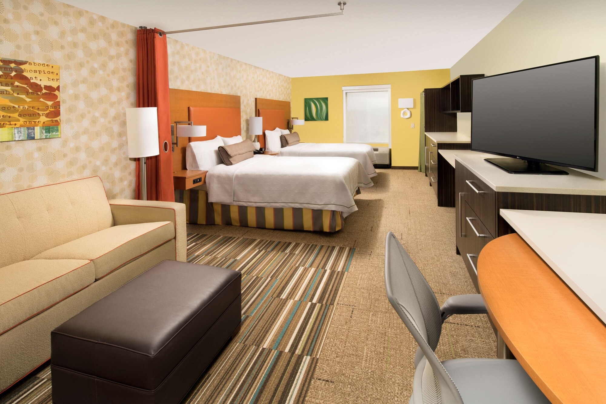 STUDIO, 2 QUEEN BEDS, ACCESSIBLE