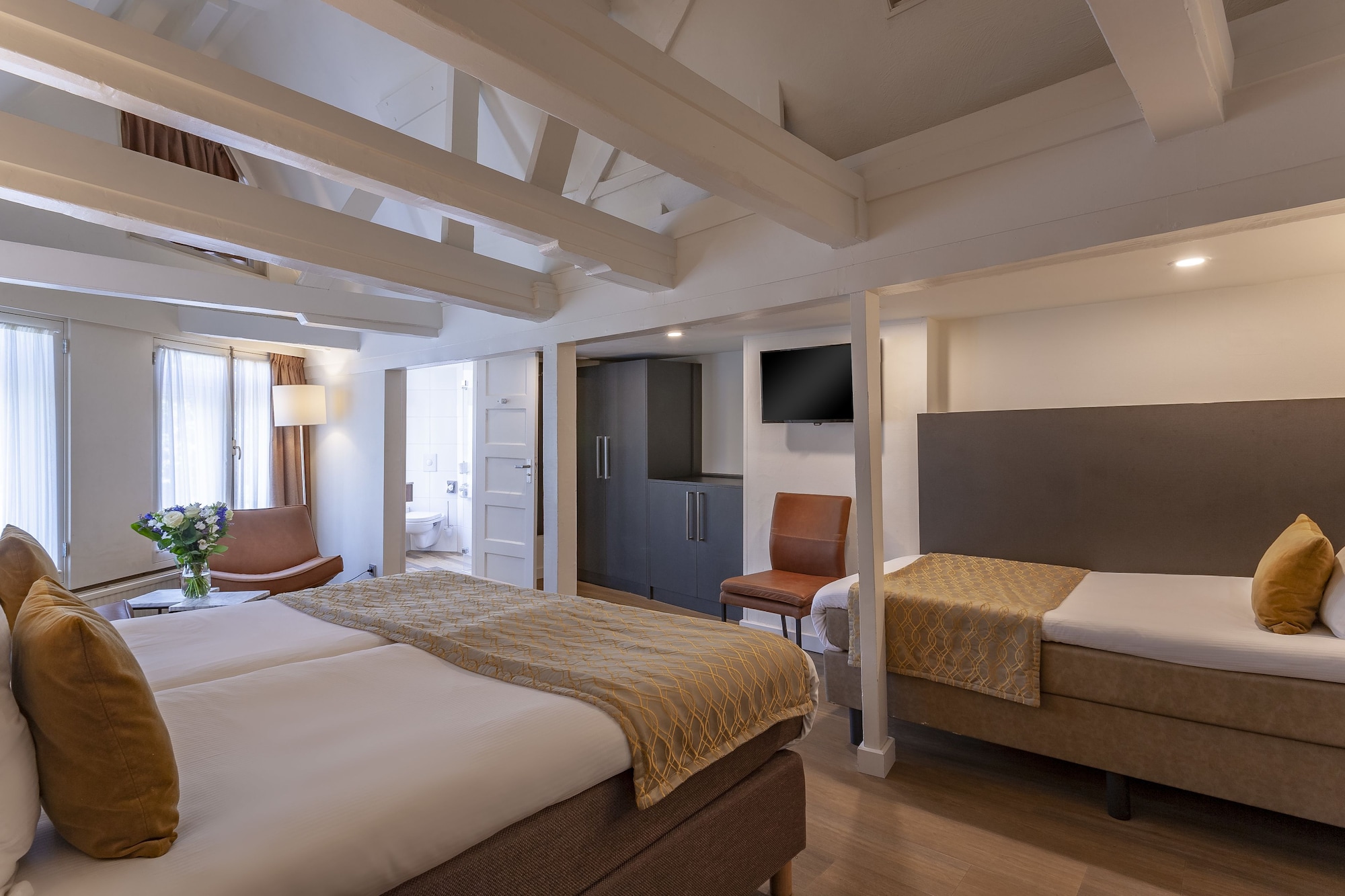 غرفة ثلاثية بثلاثة أسرّة، Avenue Hotel Amsterdam 6/9