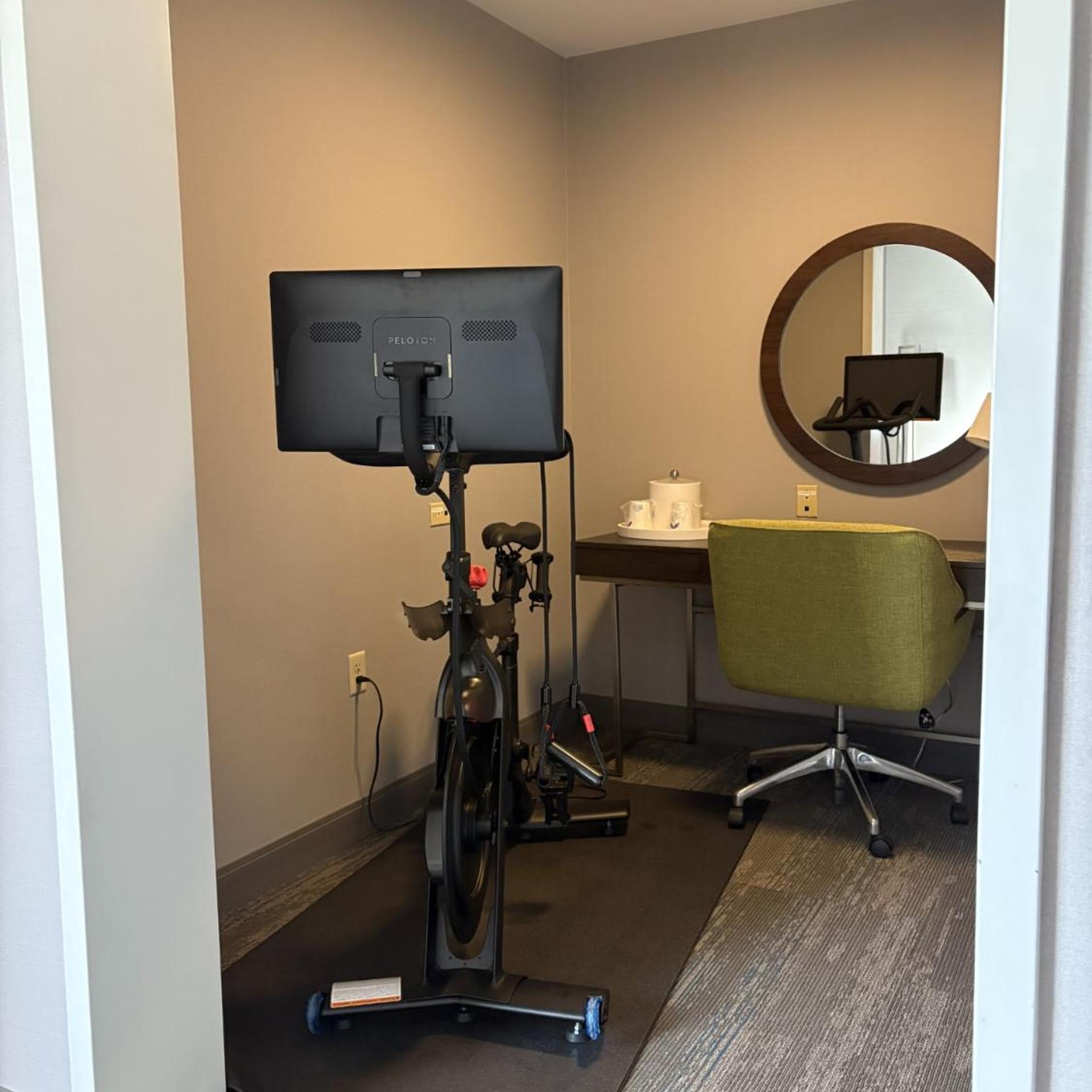 Room, King Bed, Peloton