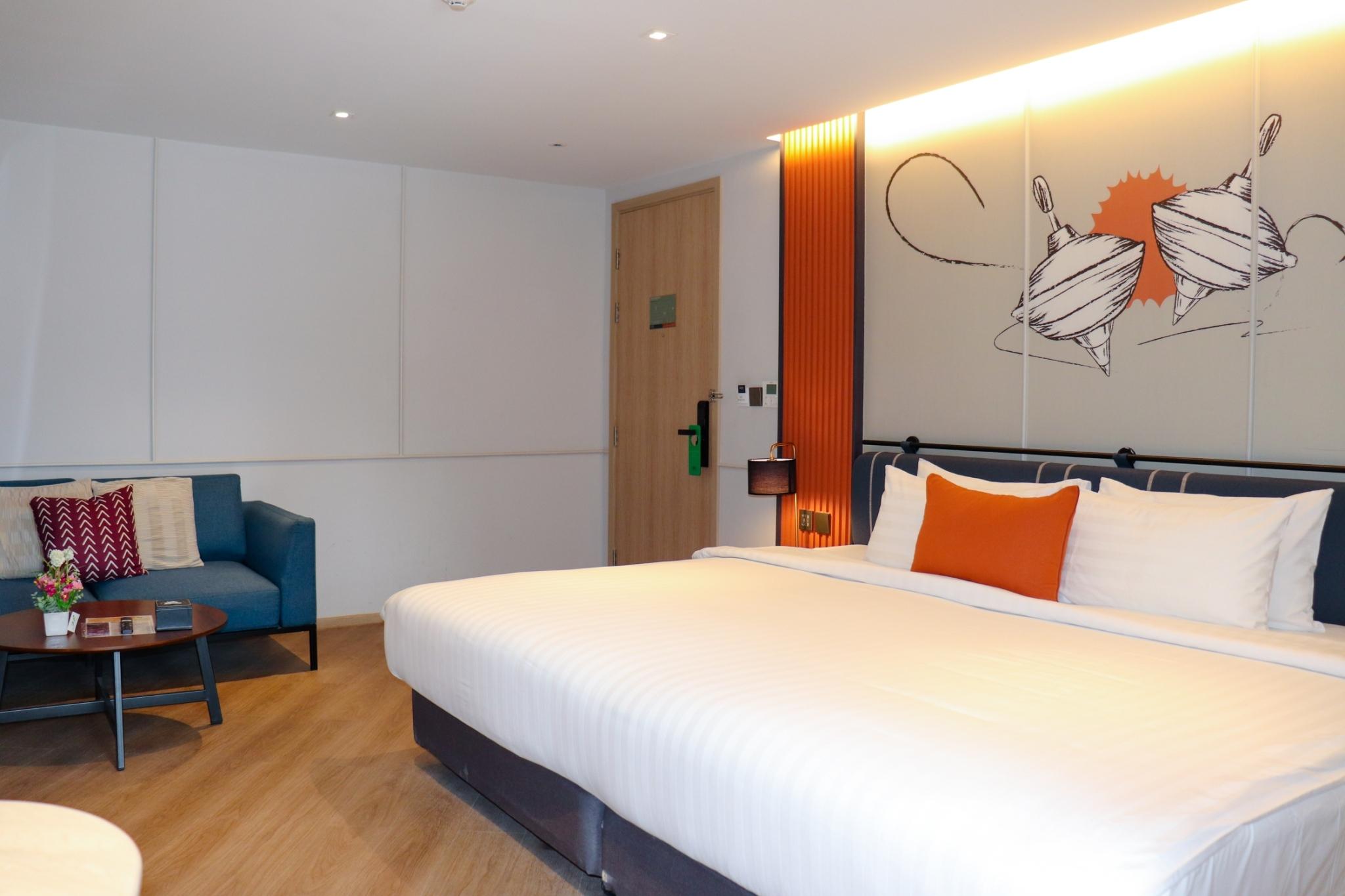 Deluxe, Double or Twin Bed, Balcony