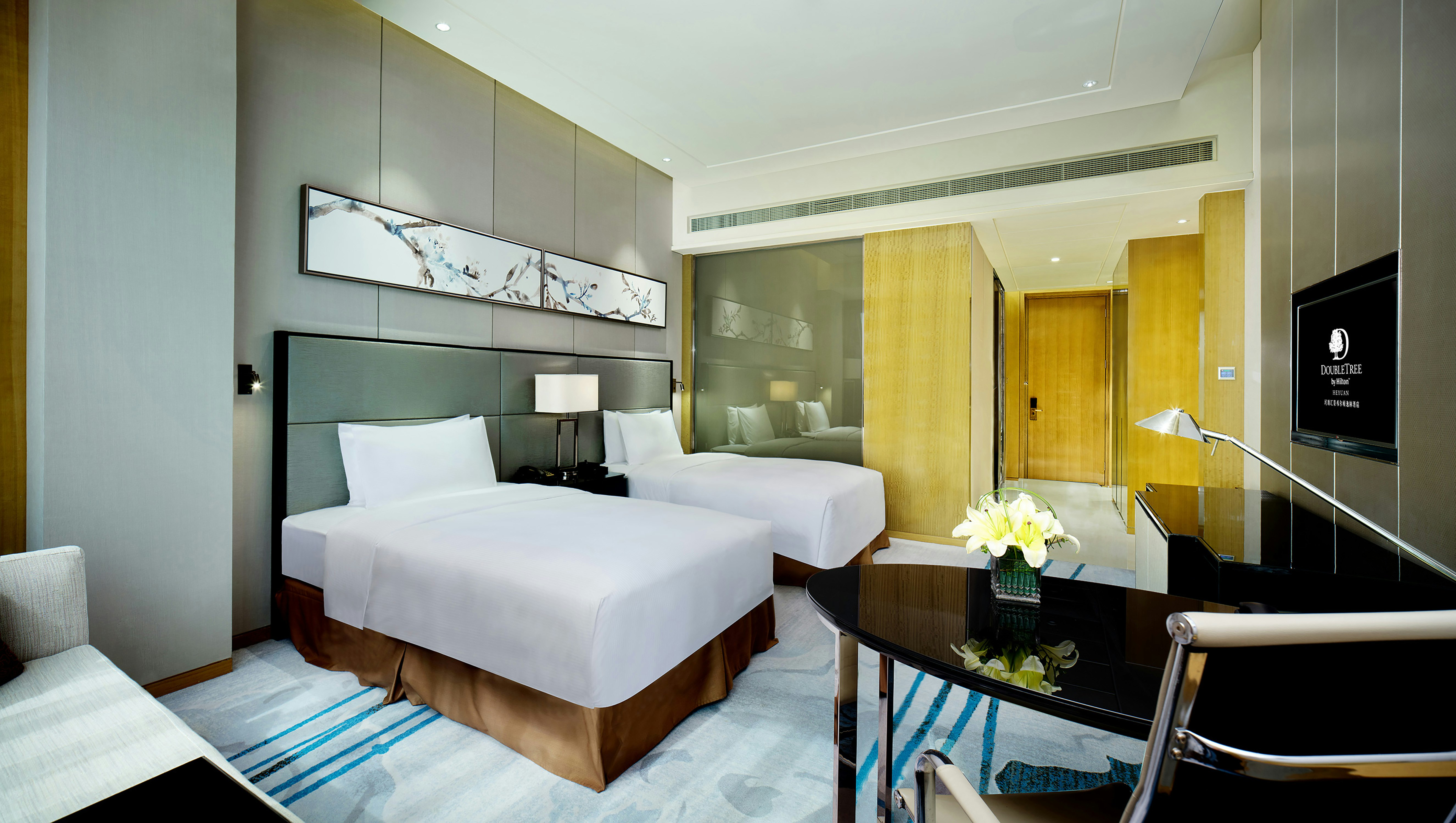 غرفة سوبيريور بسريرين منفصلين، Doubletree By Hilton Heyuan 2/3