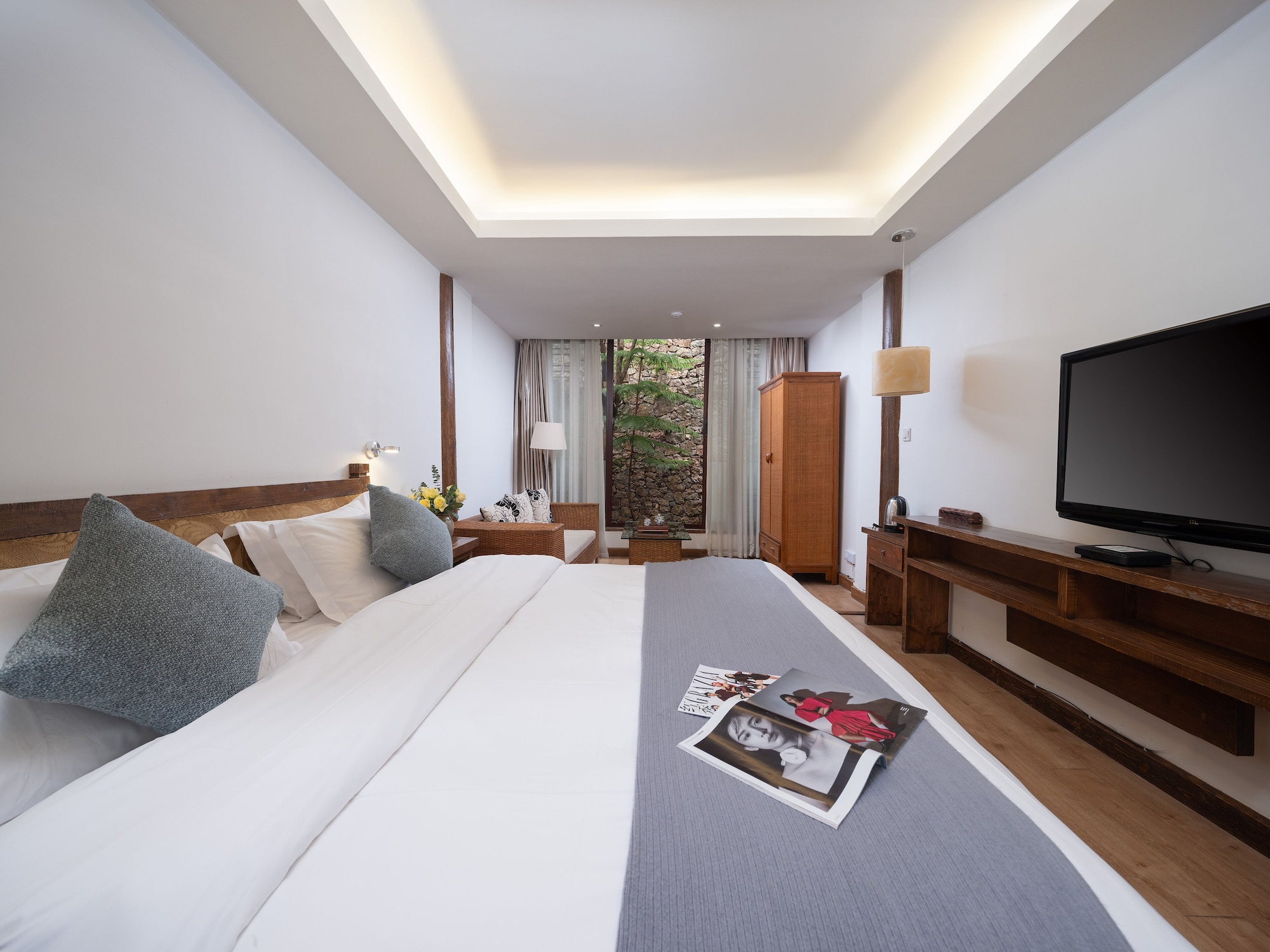 ROOM, DOUBLE BED, GARDEN VIEW