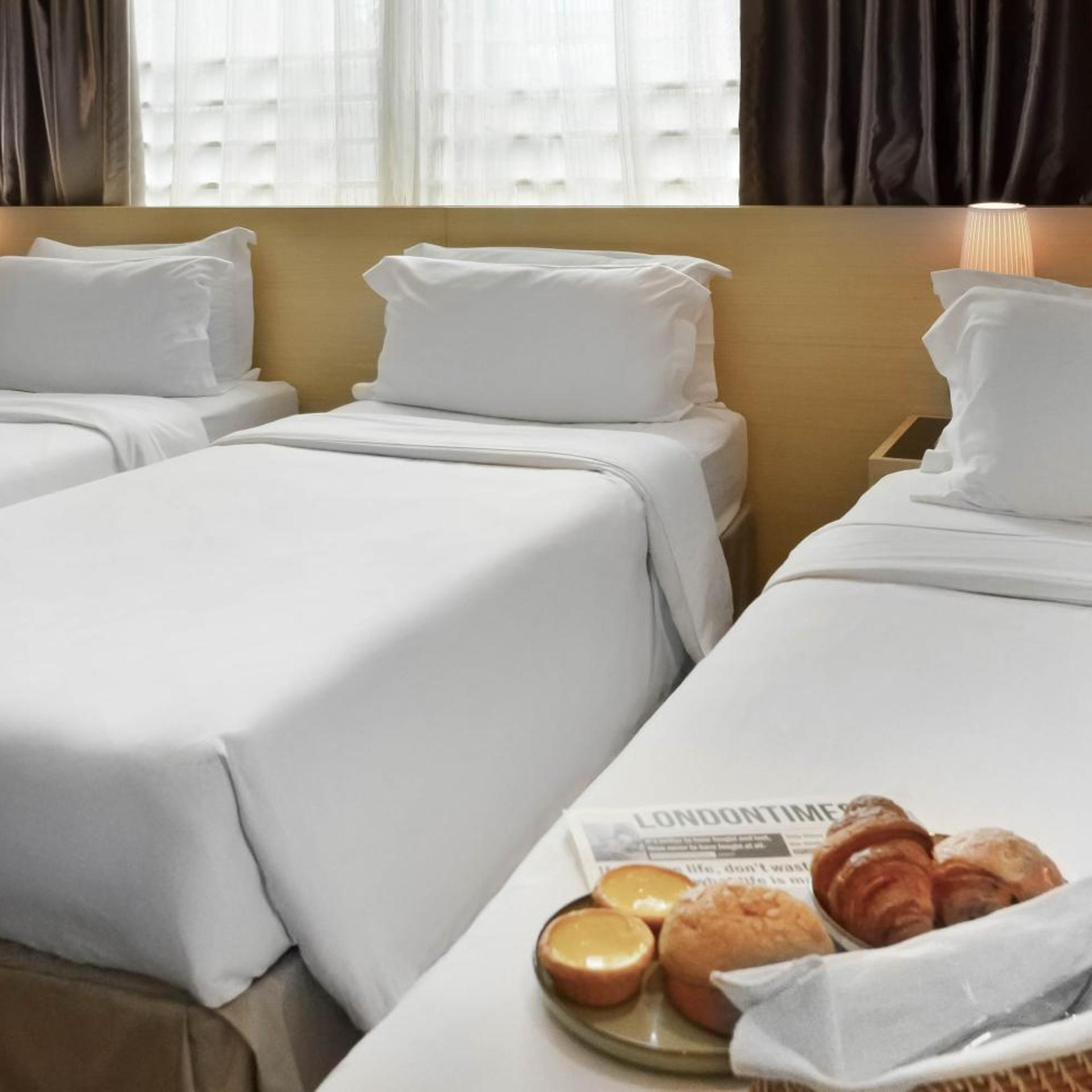 غرفة ديلوكس مع سرير إضافي، Eco Tree Hotel 5/8