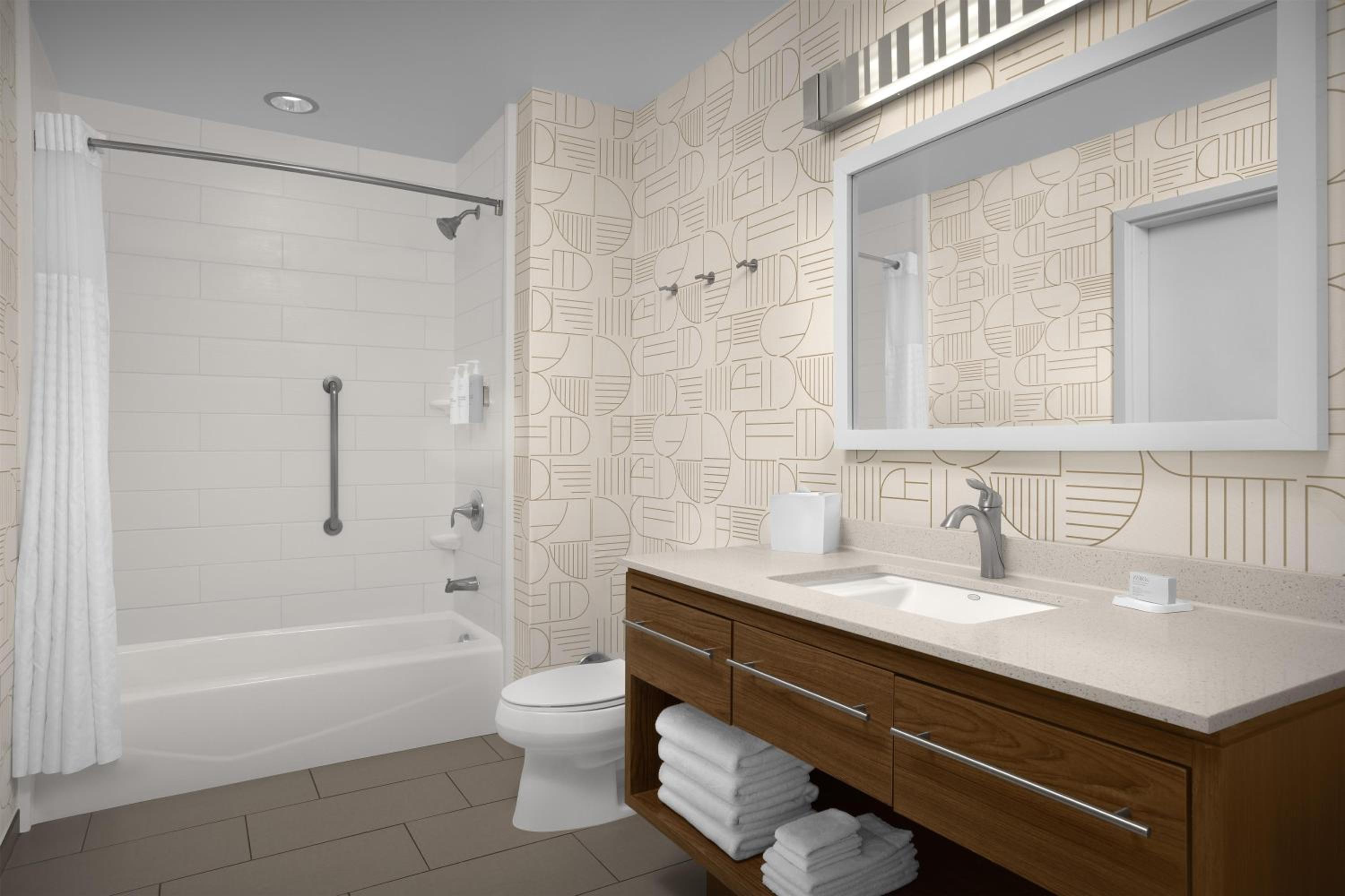 جناح بسرير كينج بغرفة نوم واحدة مع أريكة، Home2 Suites By Hilton Denver International Airport 5/7