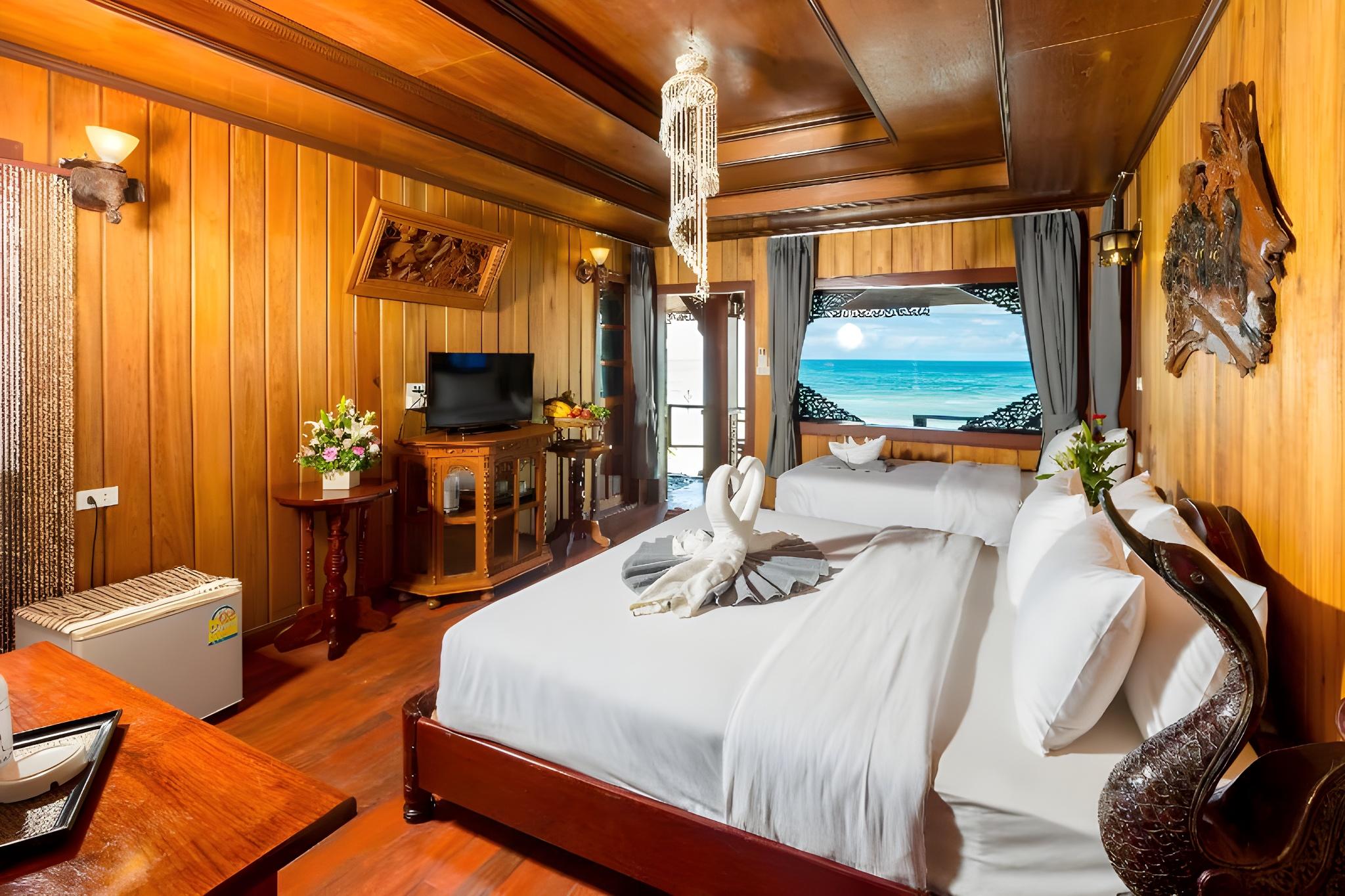 Thai, Villa, House, 1 Double and 1 Single Bed, Beach Front