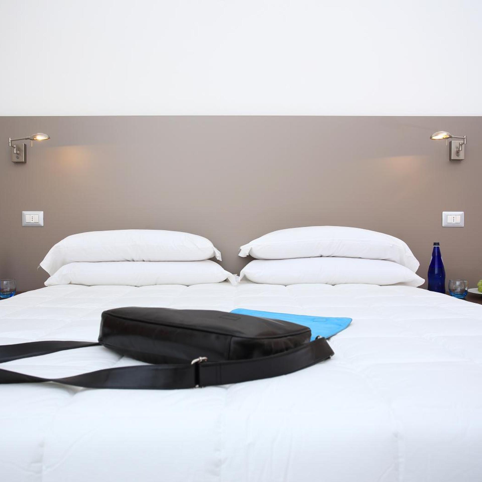 غرفة بسرير مزدوج أو سريرين منفصلين، Meli Hotel 7/10