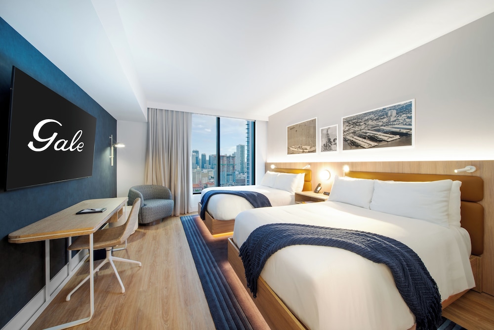 Studio, 2 Double Beds, City View, Balcony
