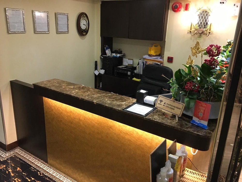 Lobby at California Hotel, HONG KONG
