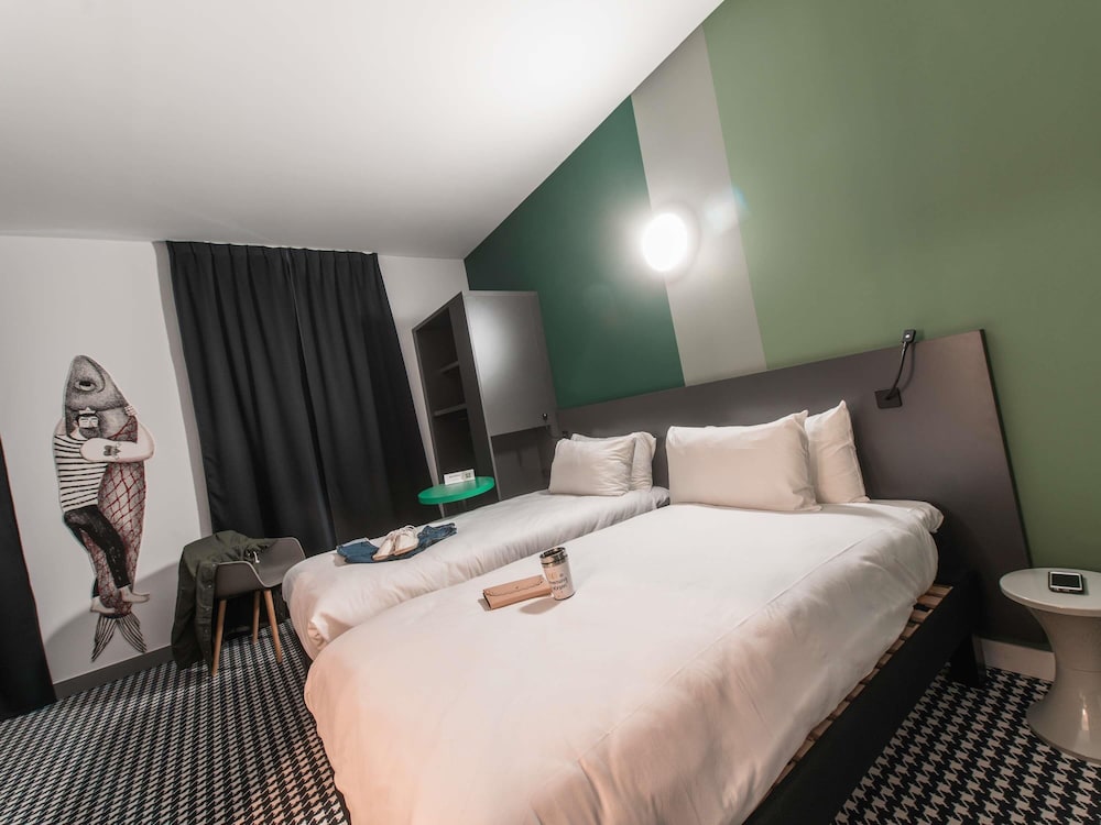 غرفة قياسية بسريرين منفصلين، Ibis Styles Marseille Vieux Port 3/7
