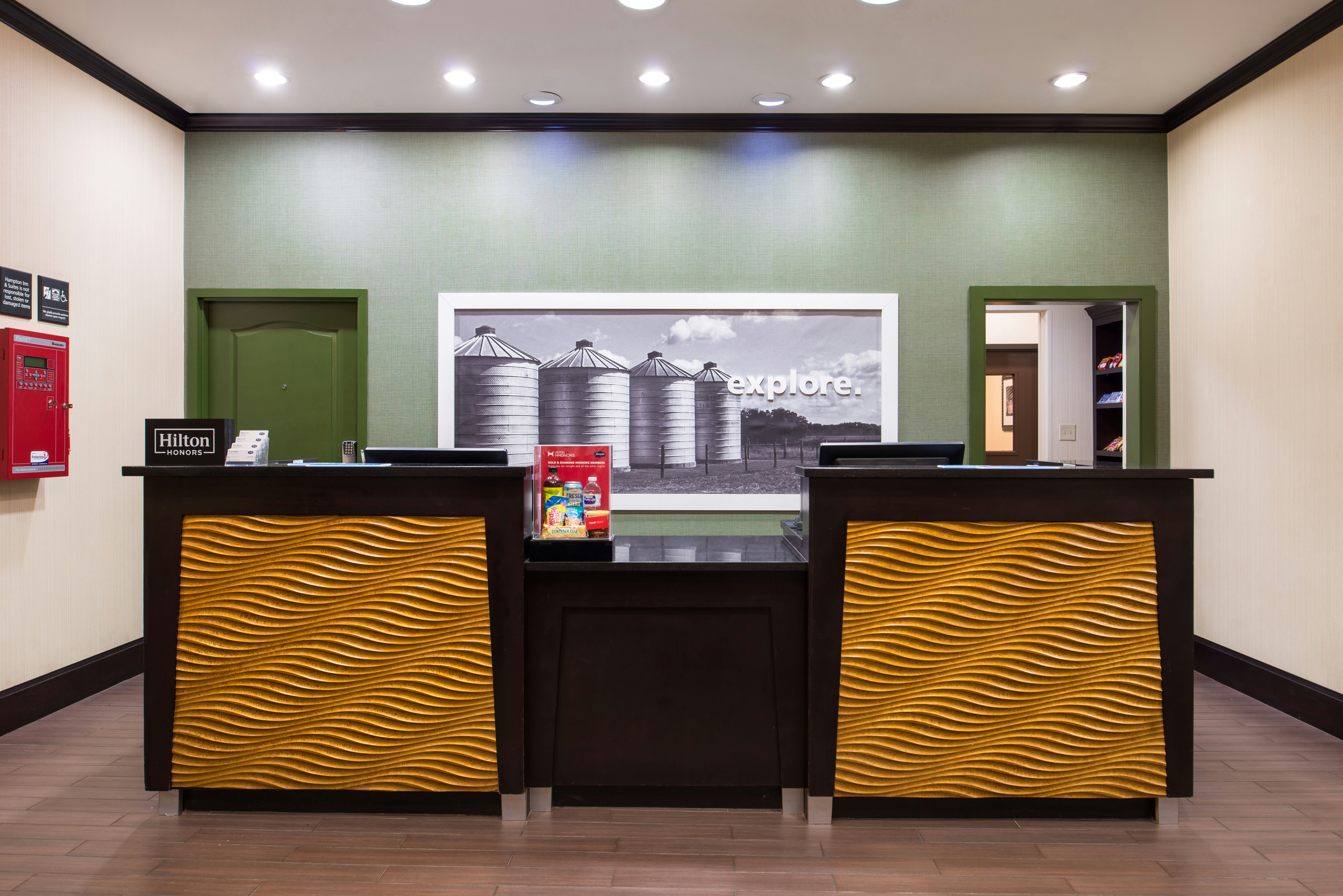 Lobby at Hampton Inn & Suites Big Spring, BIG SPRING - TX