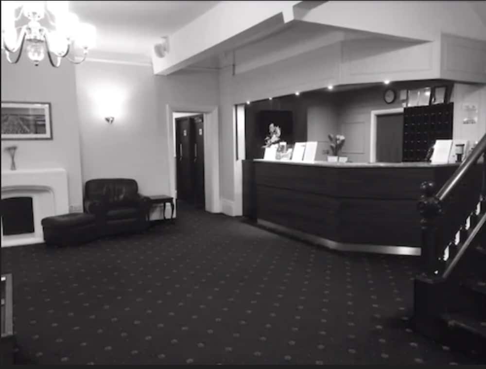 Lobby at Ommaroo Hotel, ST HELIER JERSEY - UK