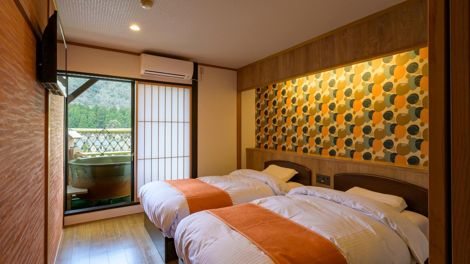 Japanese, Traditional, 4 Futon Beds