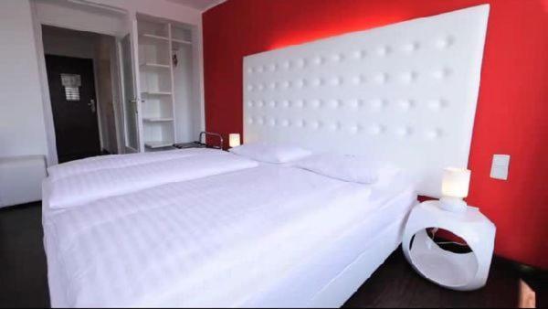 غرفة بسرير مزدوج أو سريرين منفصلين، Cityhotel Monopol 4/7