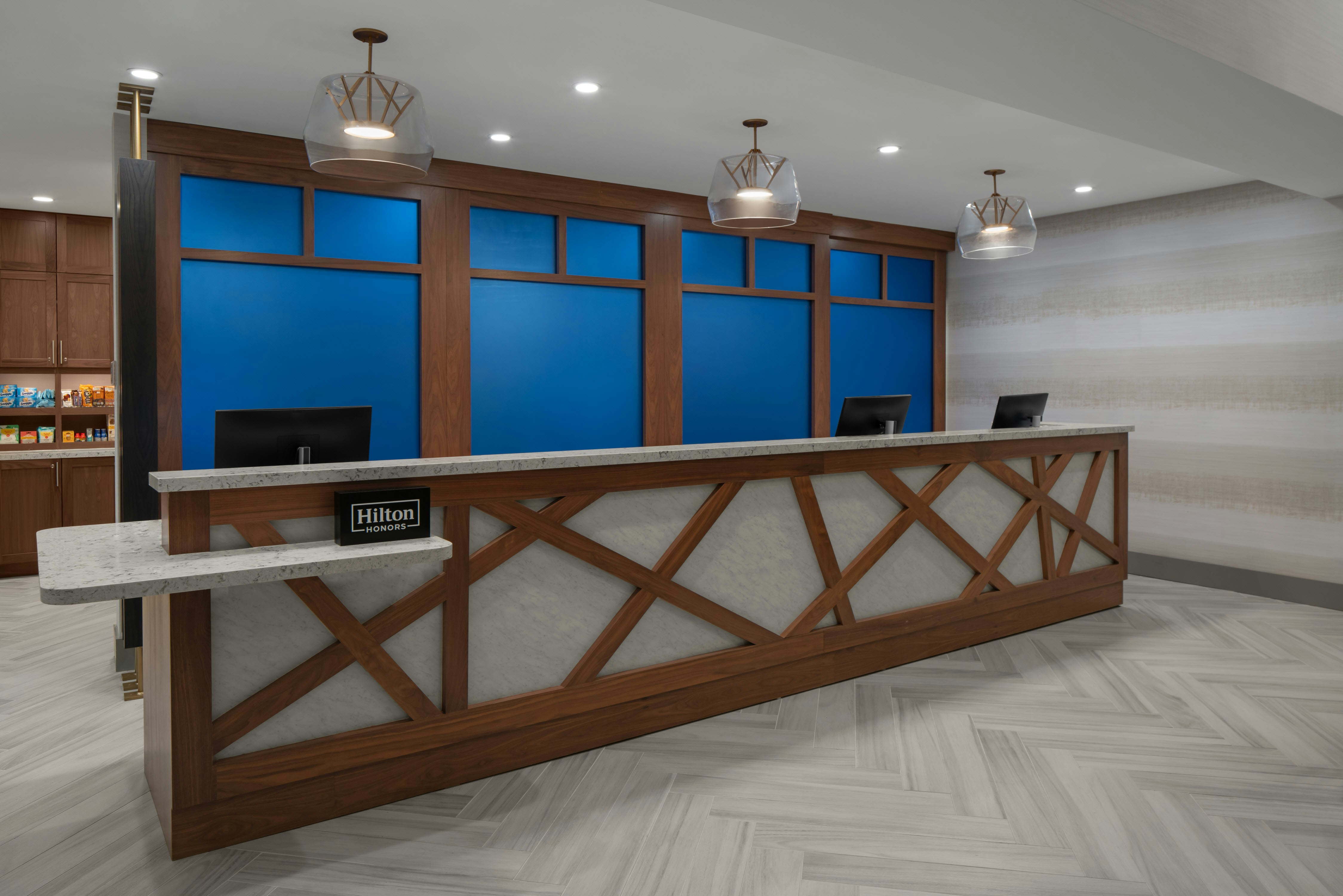 Lobby at Homewood Suites by Hilton Charlotte Uptown First Ward, CHARLOTTE - NC