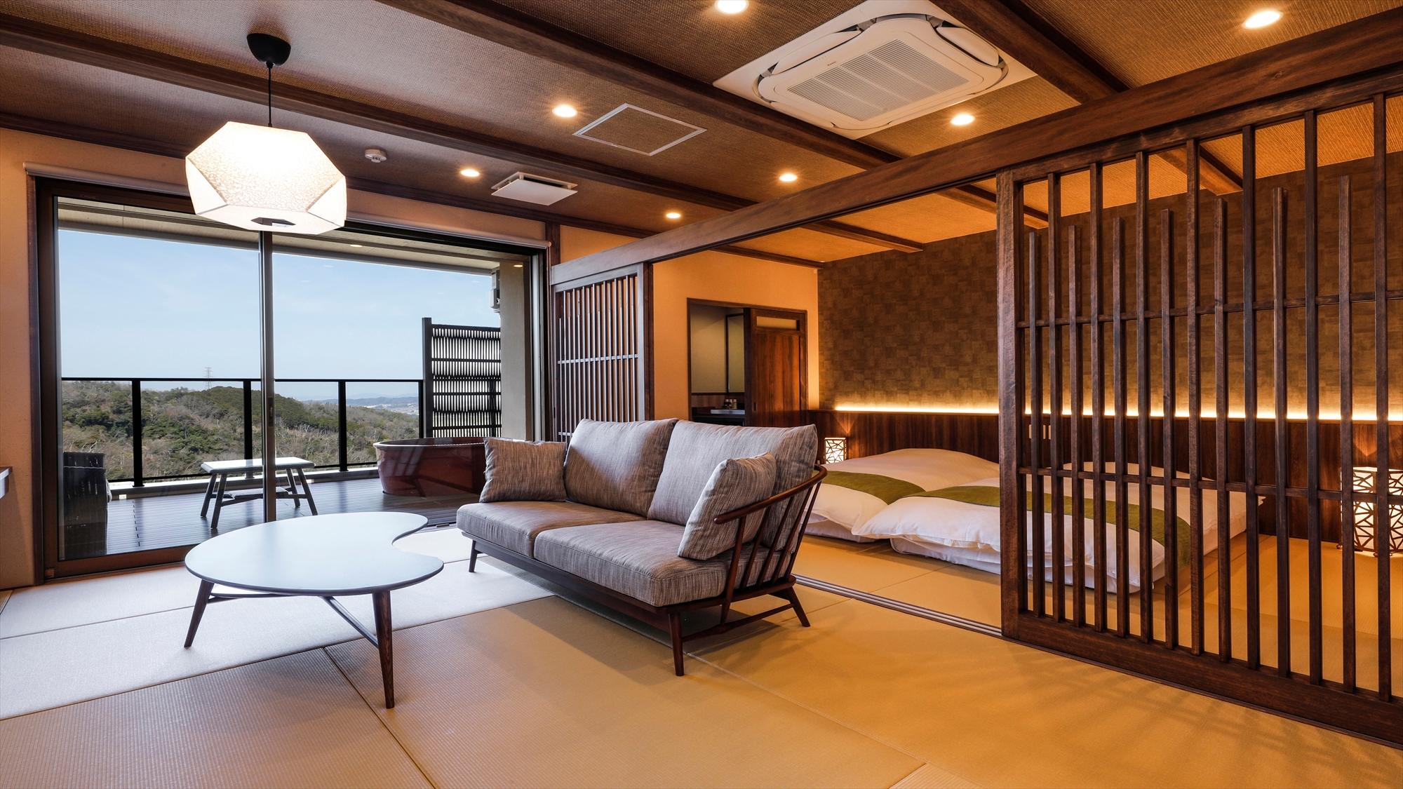 Japanese Western, Junior Suite, Mountain View, Premium Floor