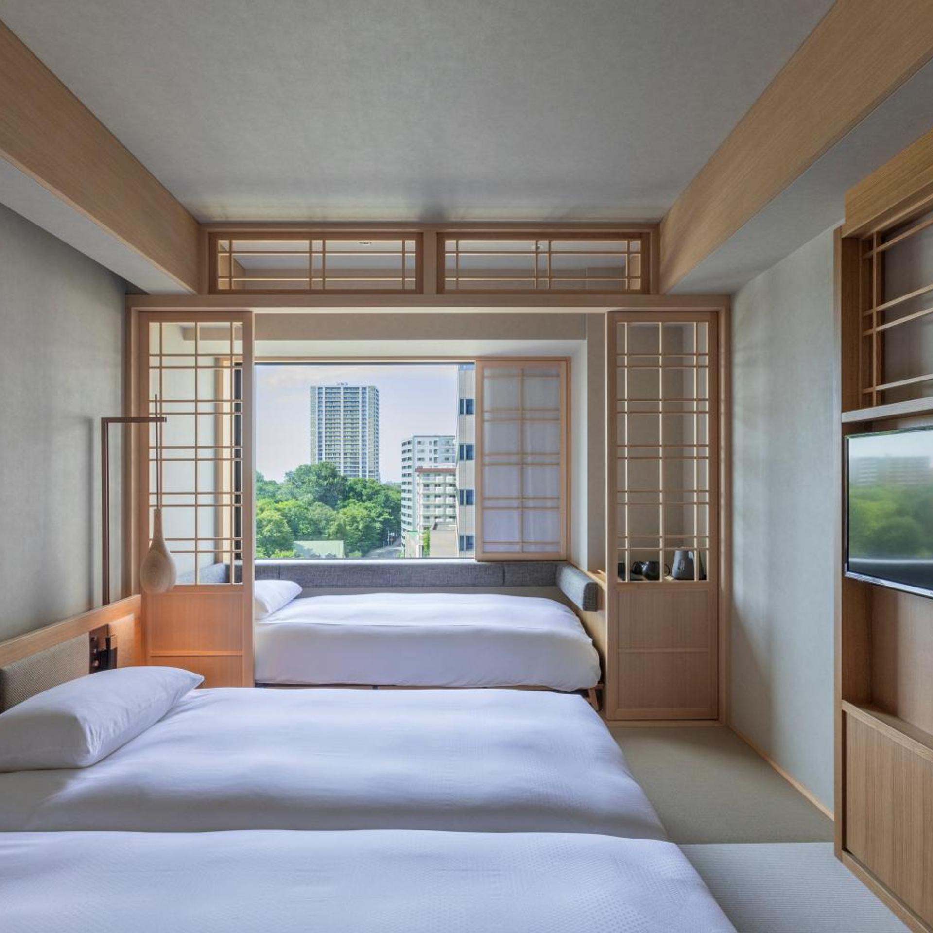 Hollywood, Twin Beds, with Extra Bed