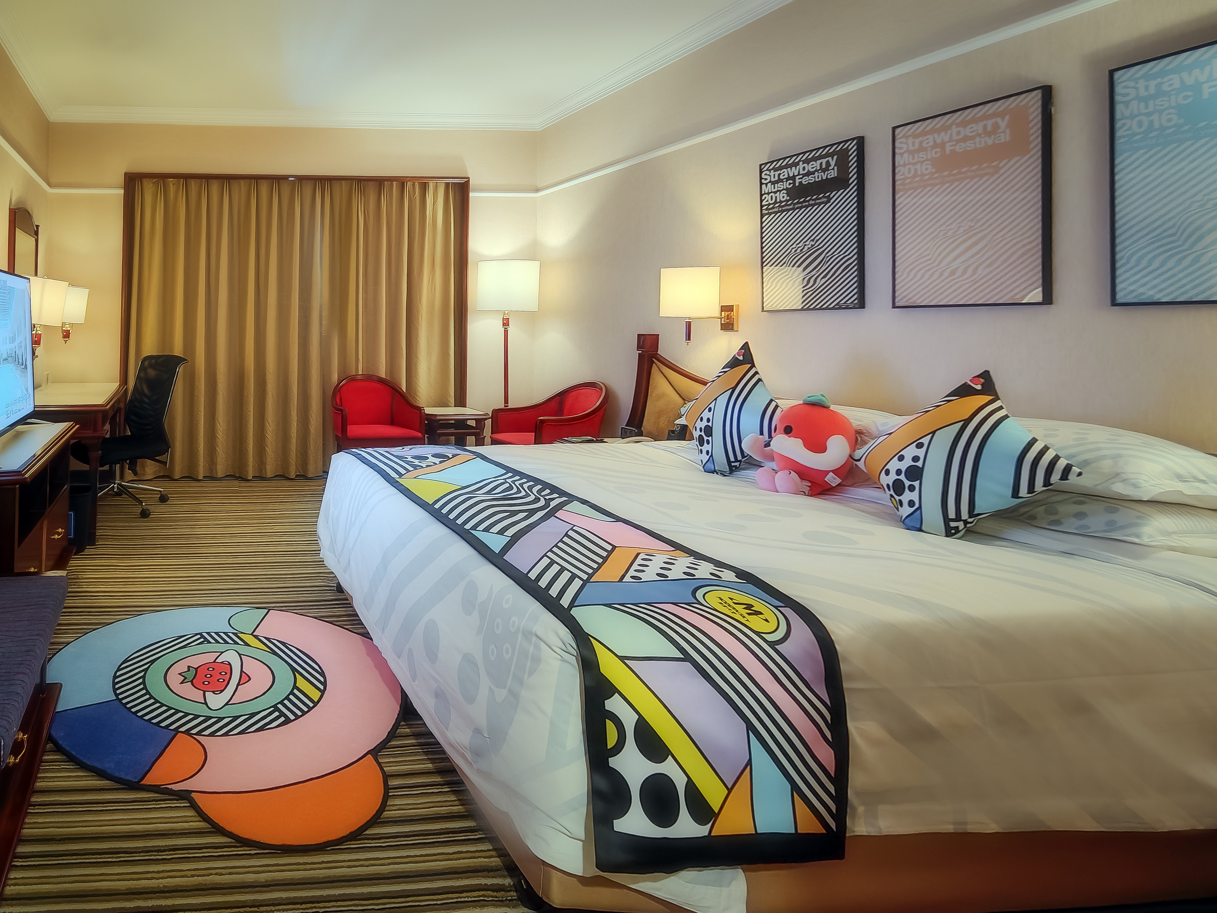 Kids Theme, Standard, King Bed, Garden View، Metropark Lido Hotel 3/7