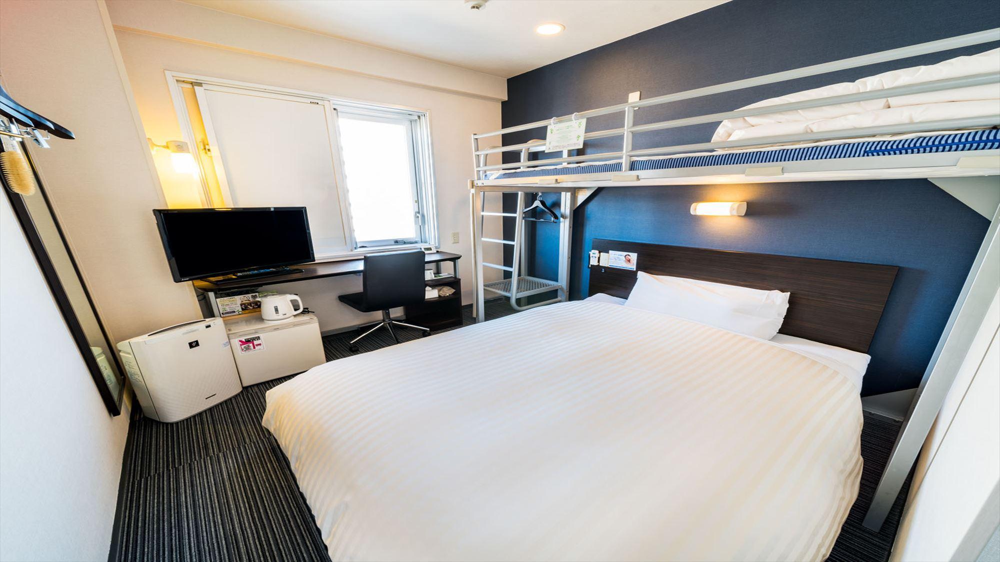 Room, Double or Single Bed, Bunk Bed, Smoking