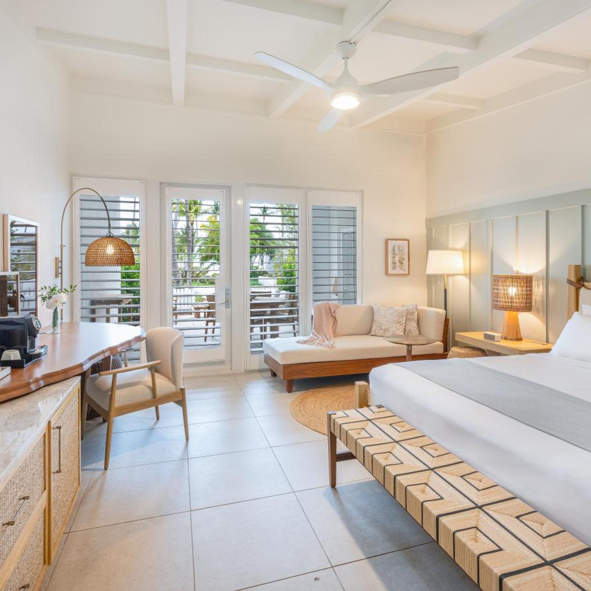 Bungalow, King Bed, Tropical View