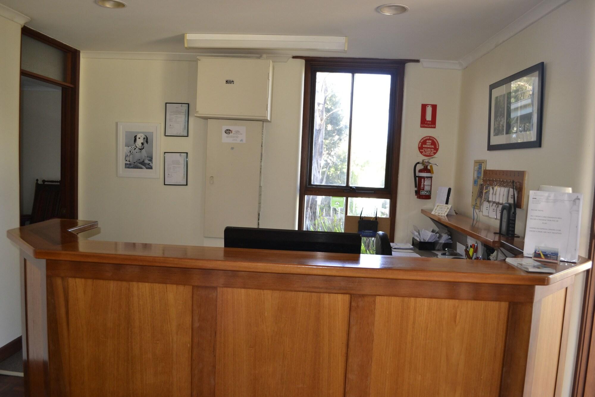 Lobby at Sunnymead Hotel, Aireys Inlet