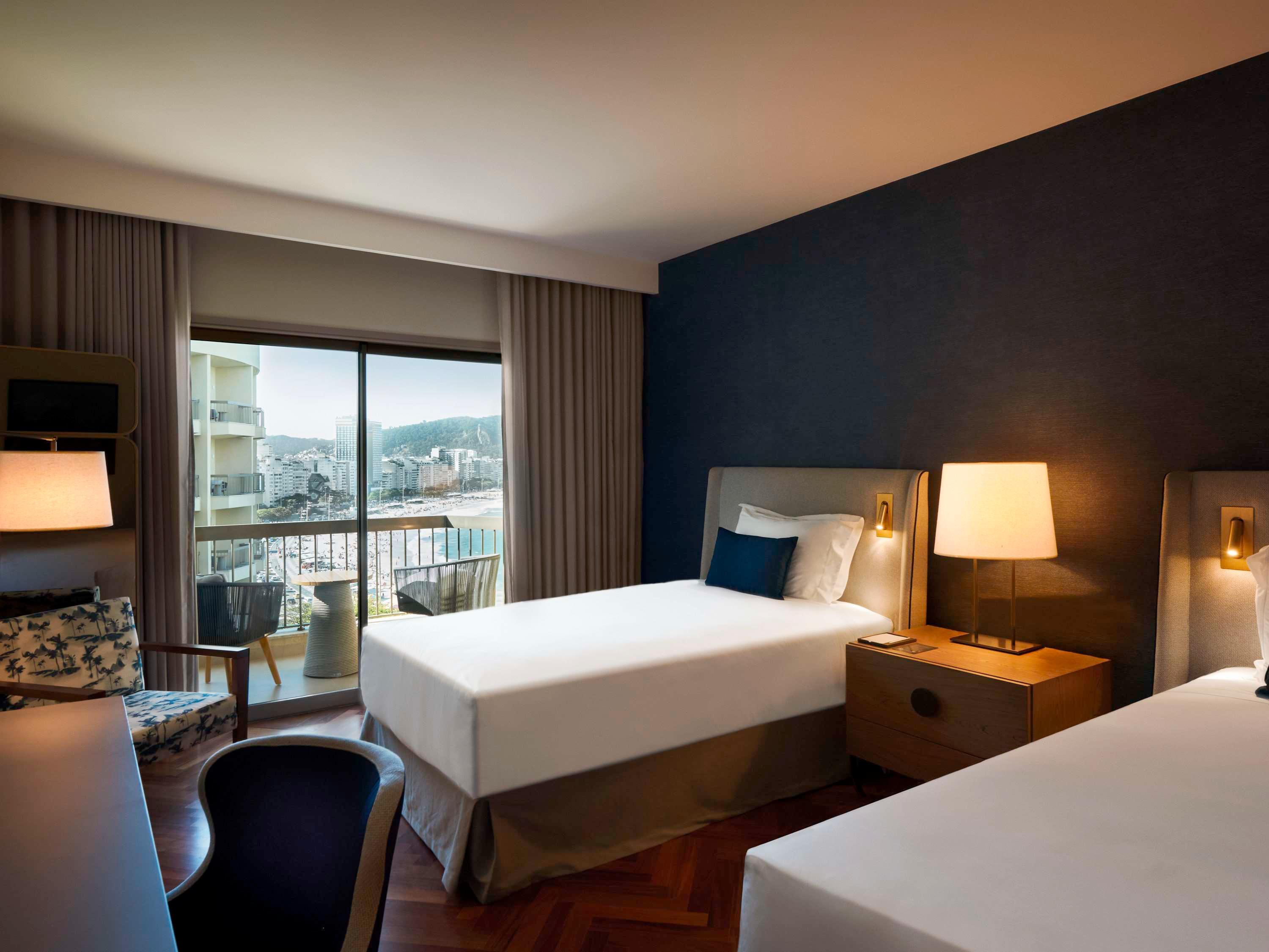 Deluxe, Twin Beds, Ocean View