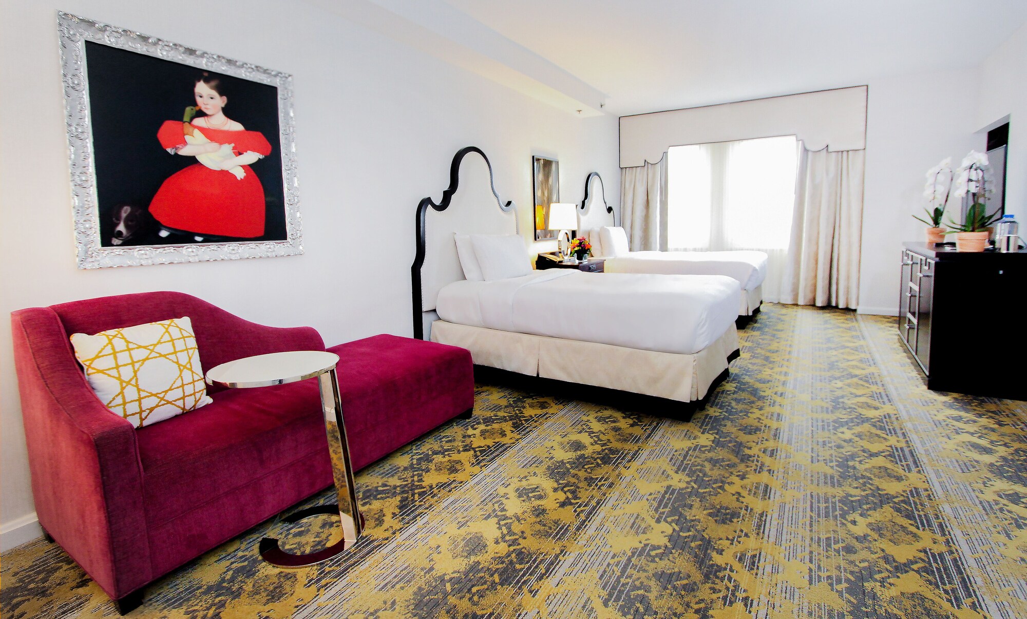 STANDARD, 2 DOUBLE BEDS