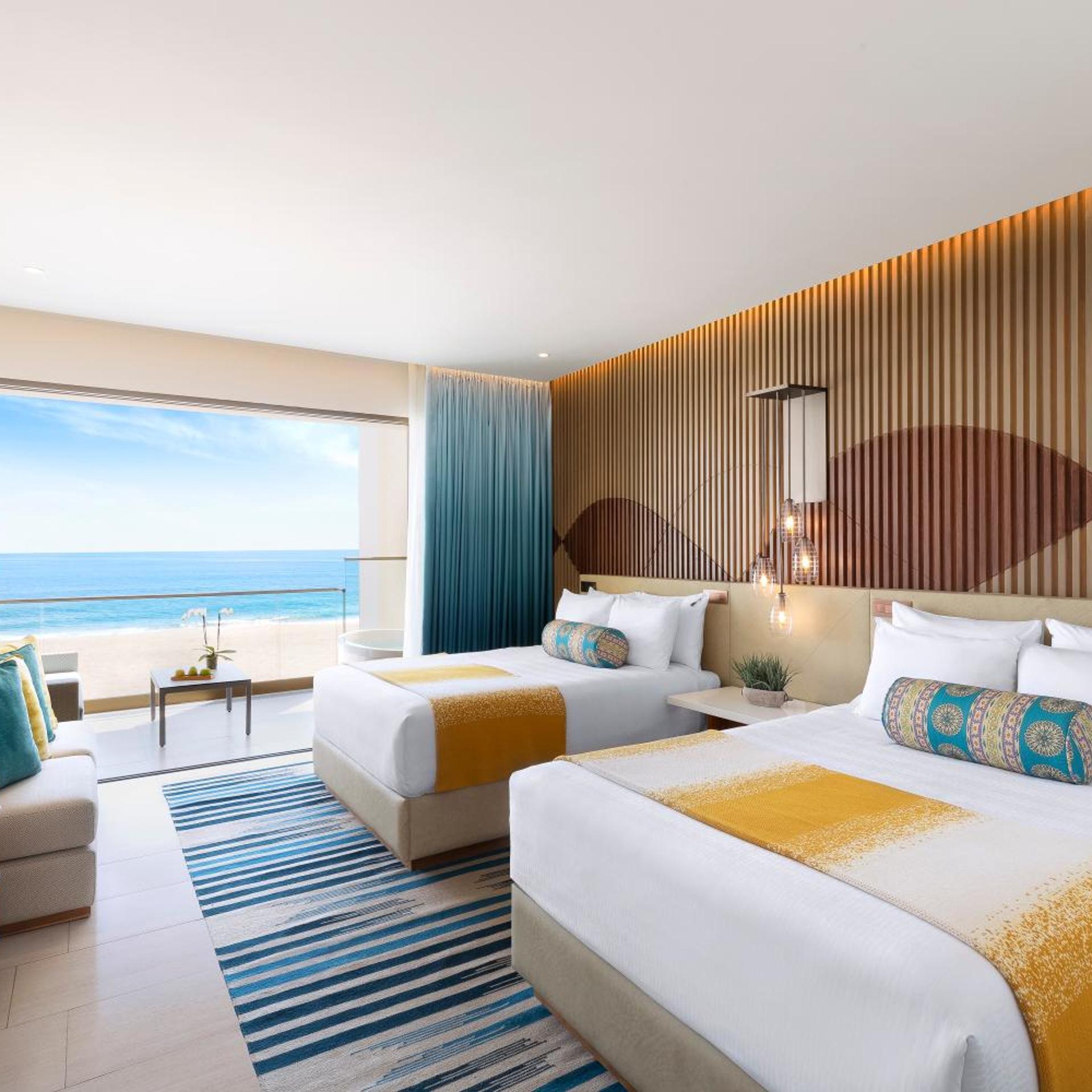 2 Bedrooms, Swim Up, Rock, Suite, Double Bed, Ocean Front