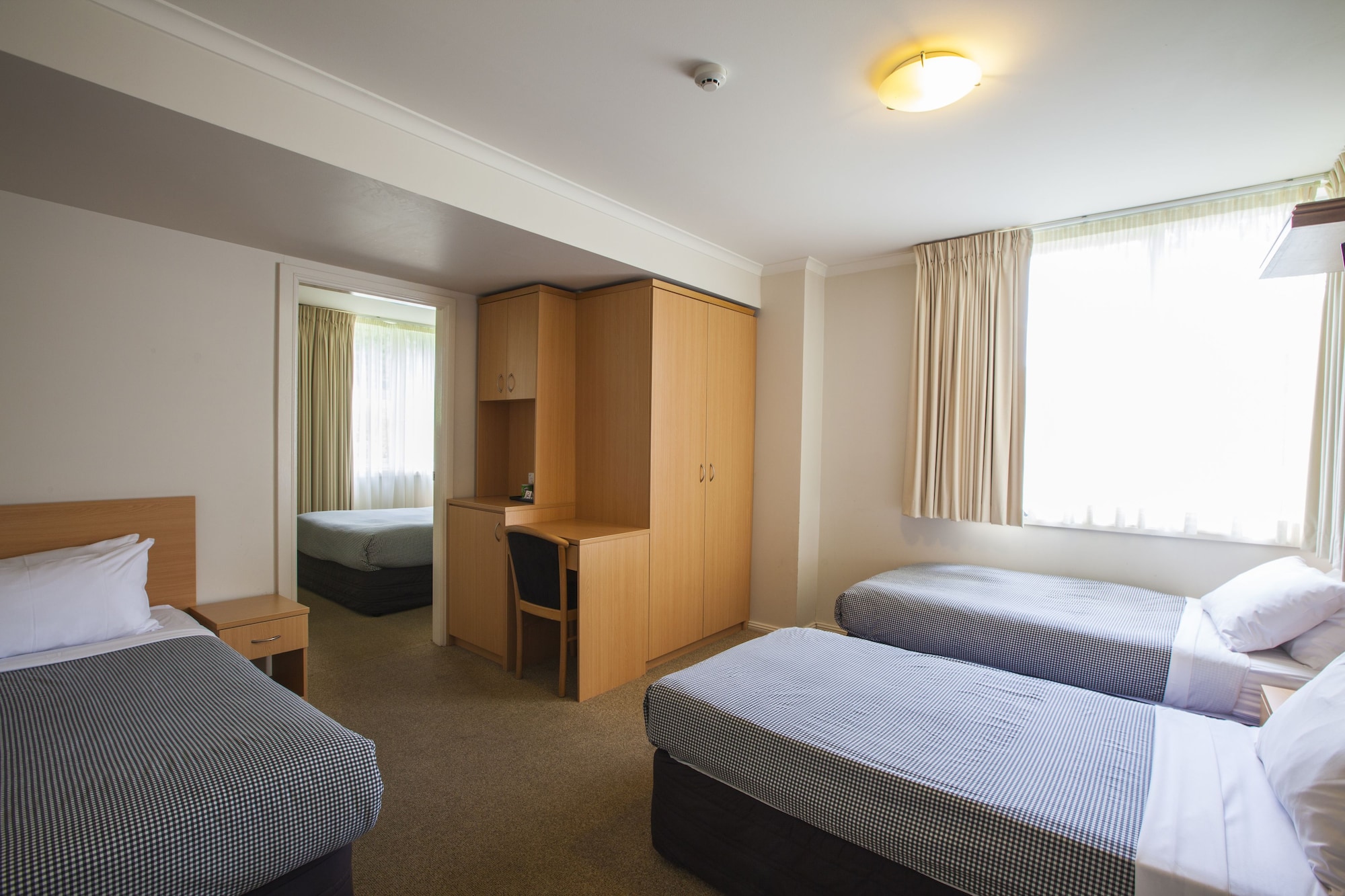 2 Bedrooms, Family, 1 Double and 3 Single Beds