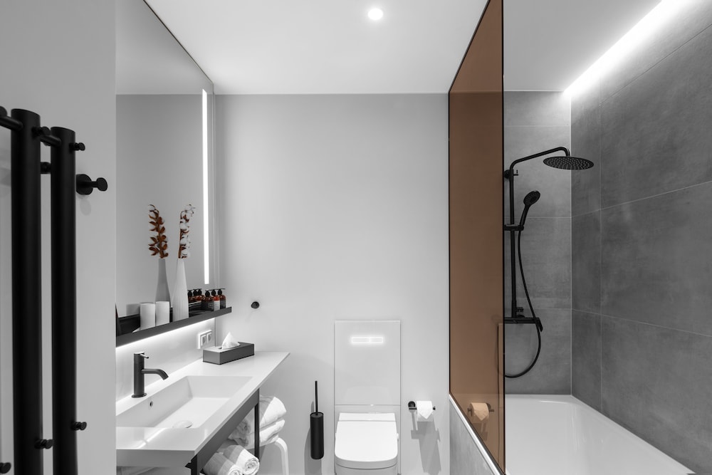 غرفة كومفورت بسرير كوين، THE MANES Boutique Hotel Prague 4/4