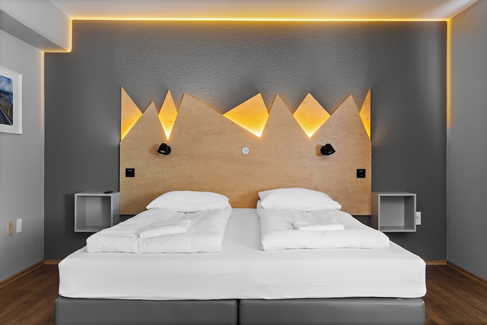 غرفة بسرير مزدوج أو سريرين منفصلين بحمام مشترك، START HOSTEL 7/10