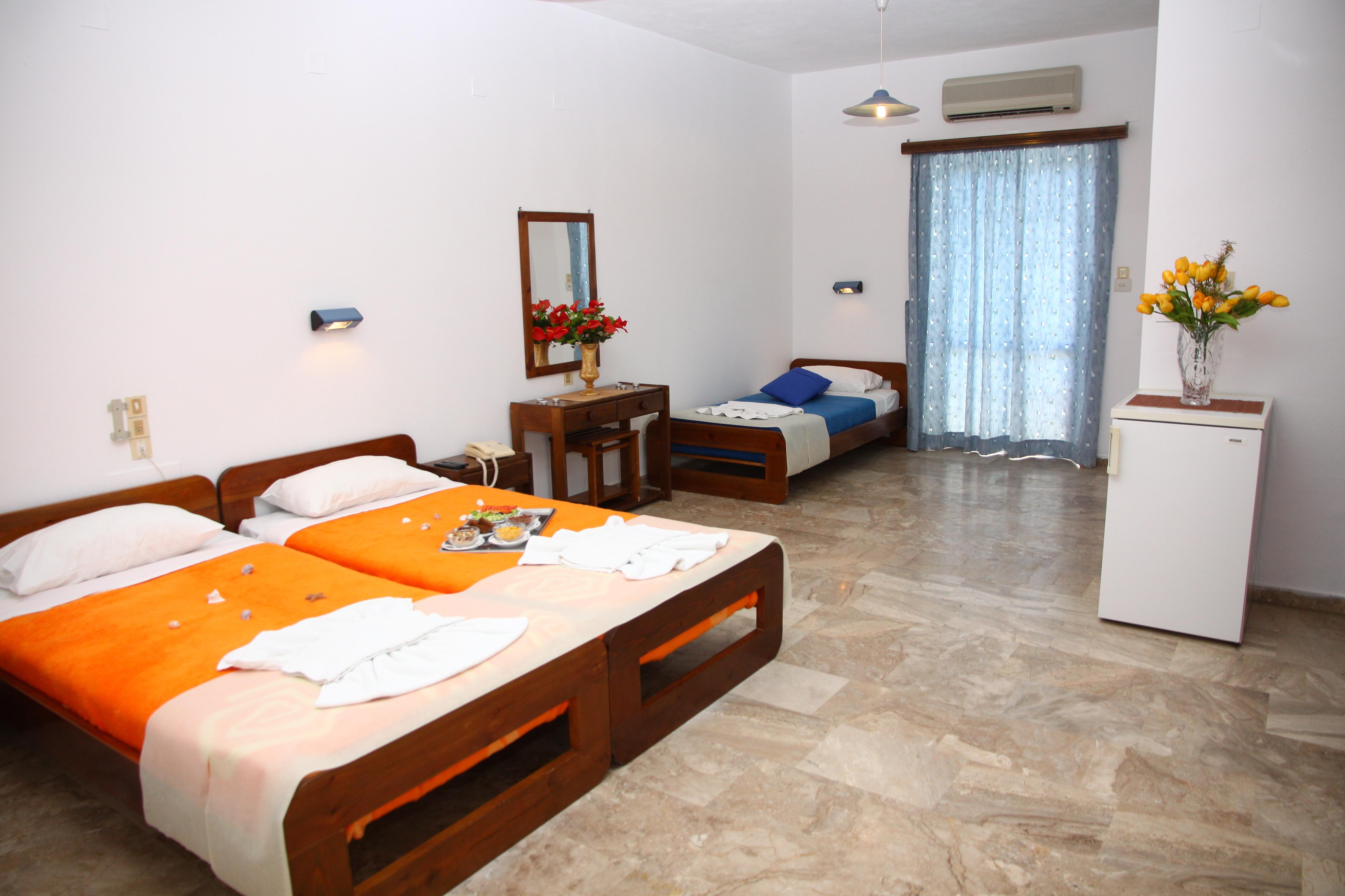 Room at Poseidon Hotel, MALEVIZI