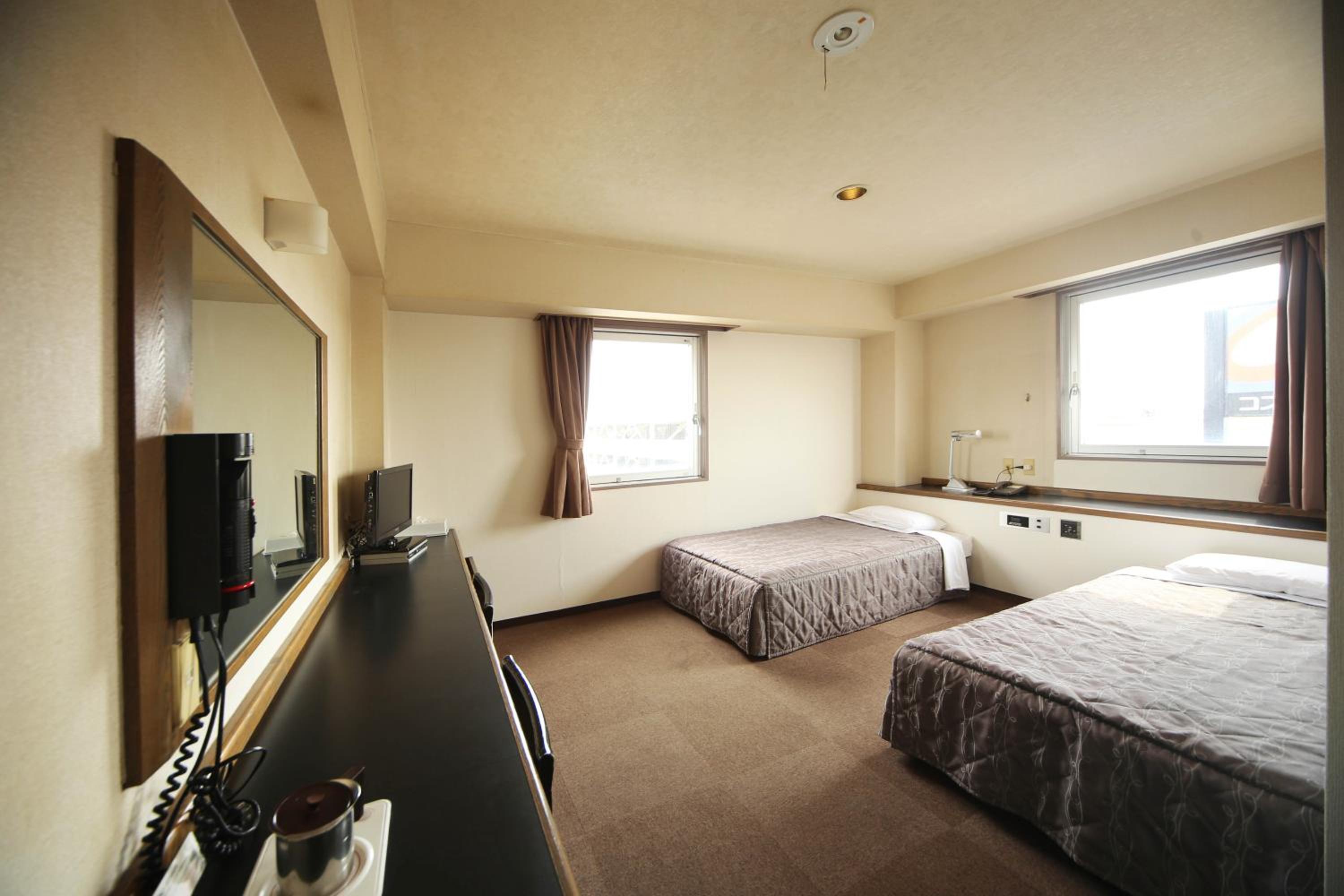 Compact, Twin Beds