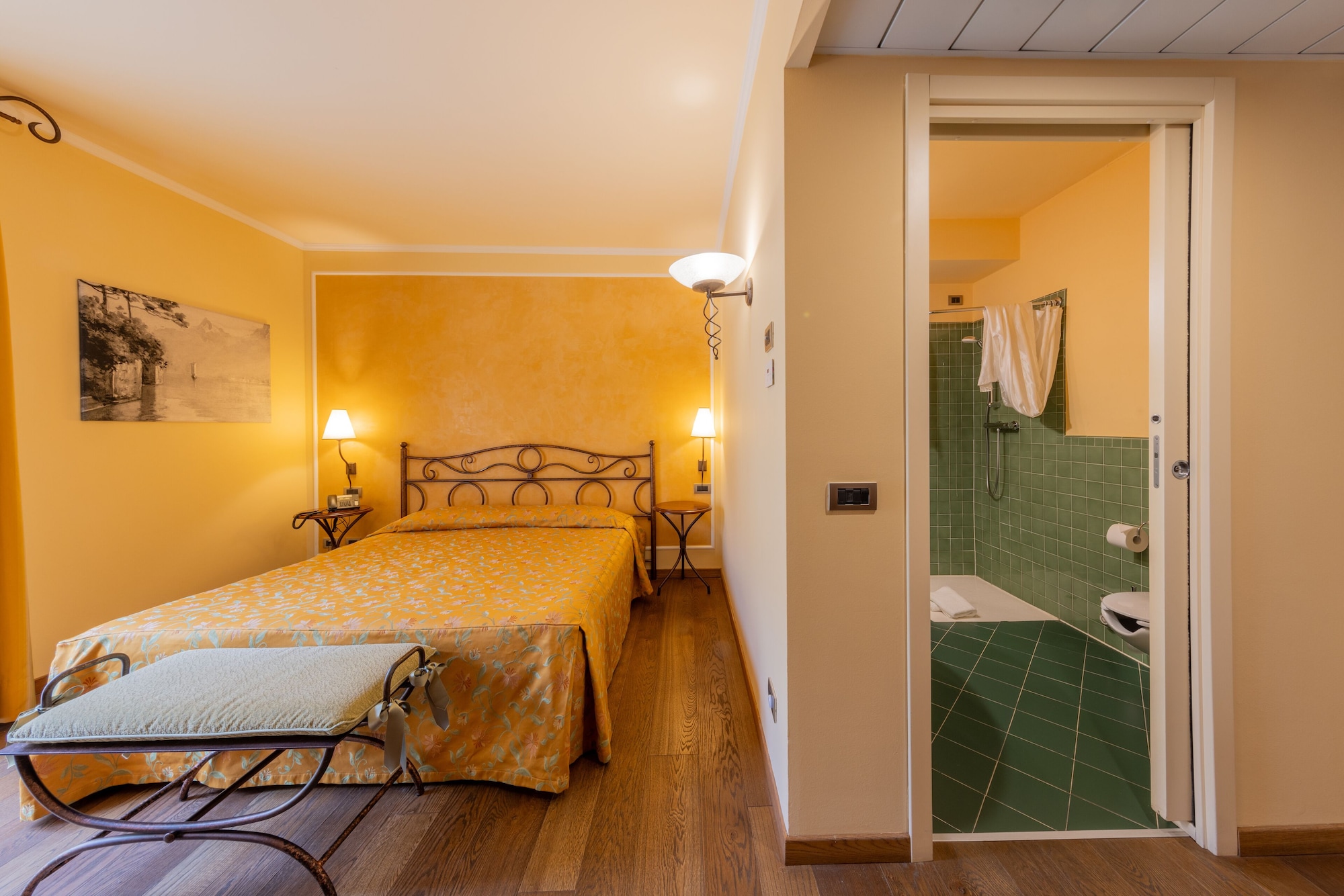 Standard, Double Bed, Street Side View
