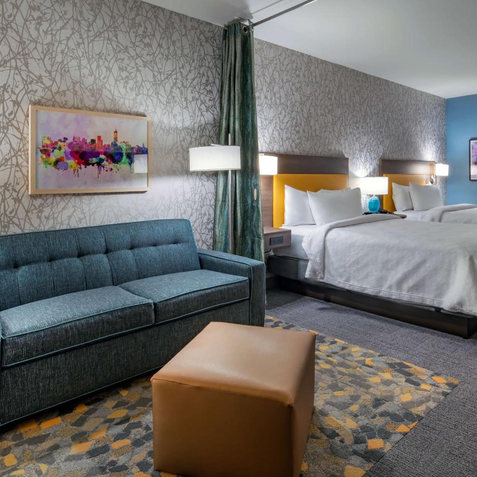 استوديو بسريرين كوين مع أريكة، Home2 Suites by Hilton Wayne 2/7
