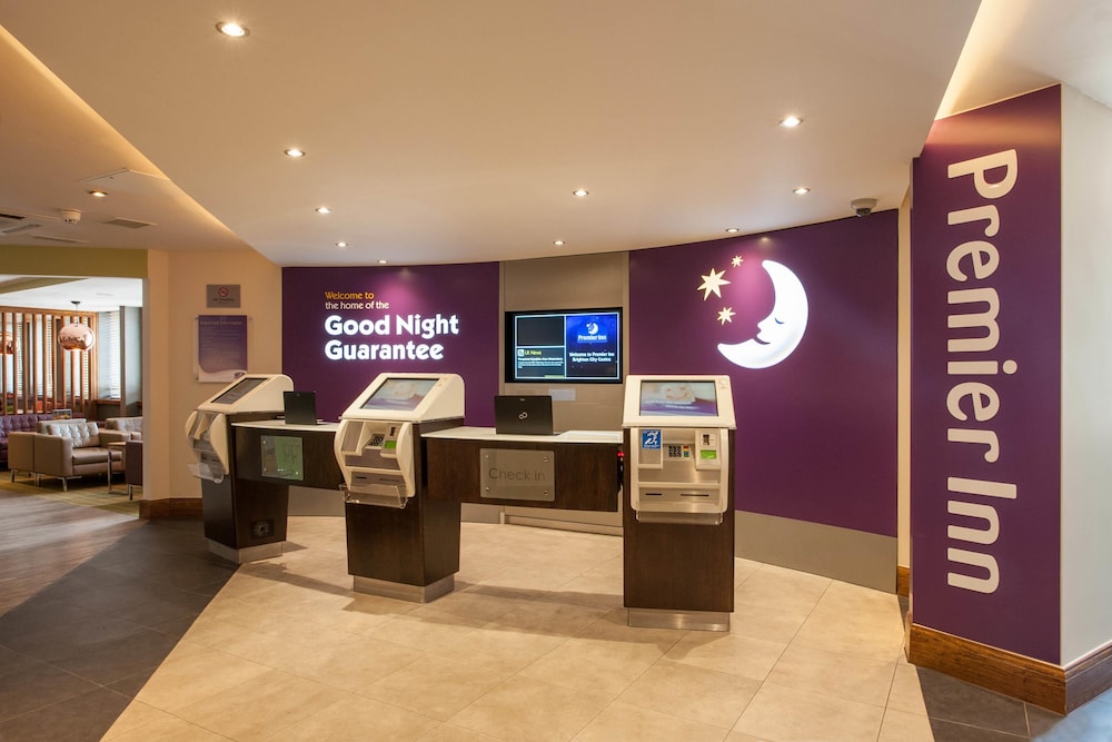 Lobby at Premier Inn Brighton City Centre (North Street), BRIGHTON