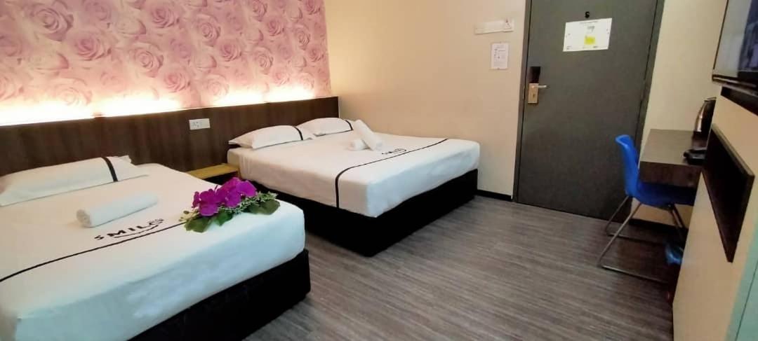 غرفة عائلية بسريرين كوين، Smile Hotel Cheras Pudu KL Kuala Lumpur 3/3