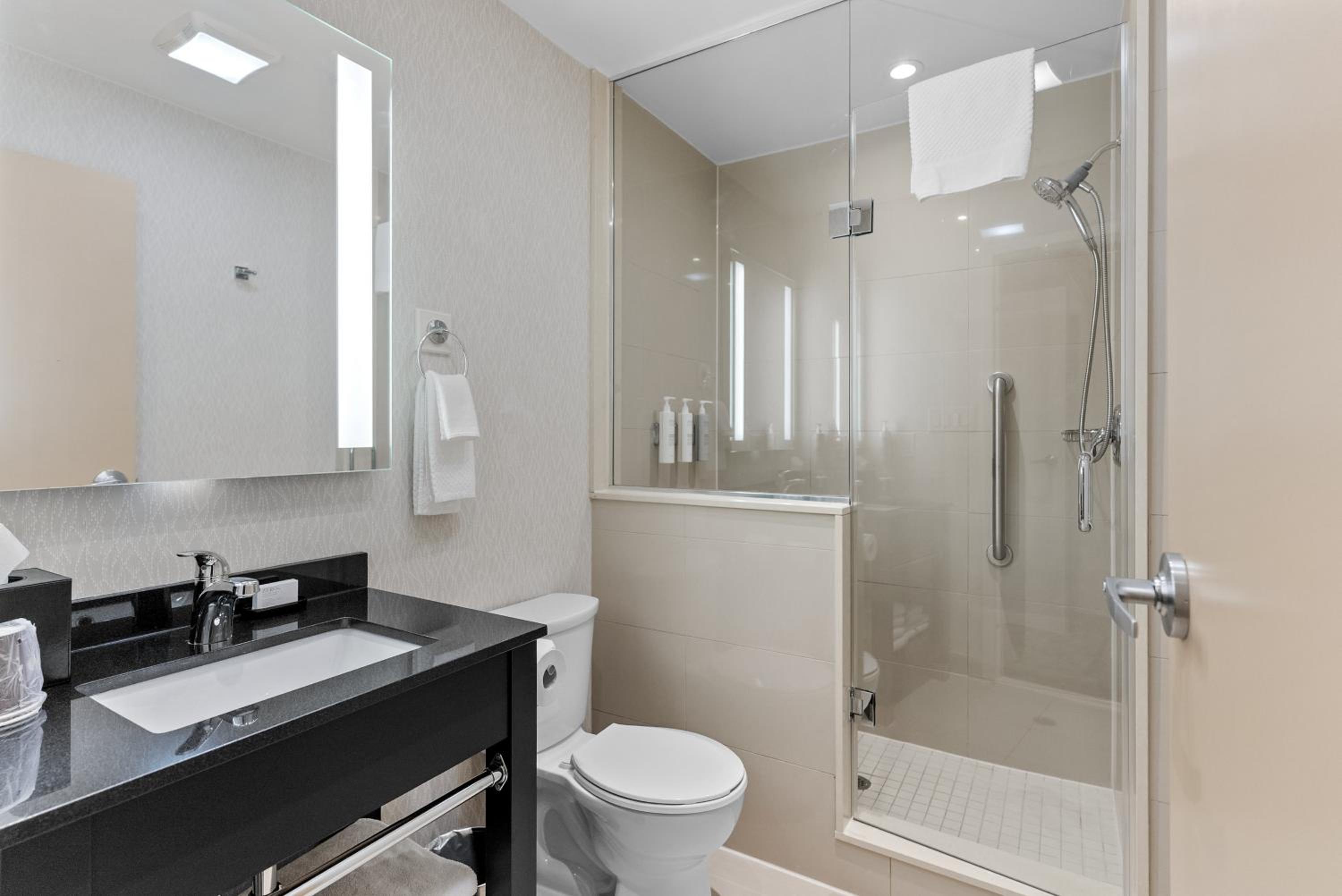 Suite, Queen Bed, Canadian Us Falls View، Embassy Suites By Hilton Niagara Falls Fallsview 4/5
