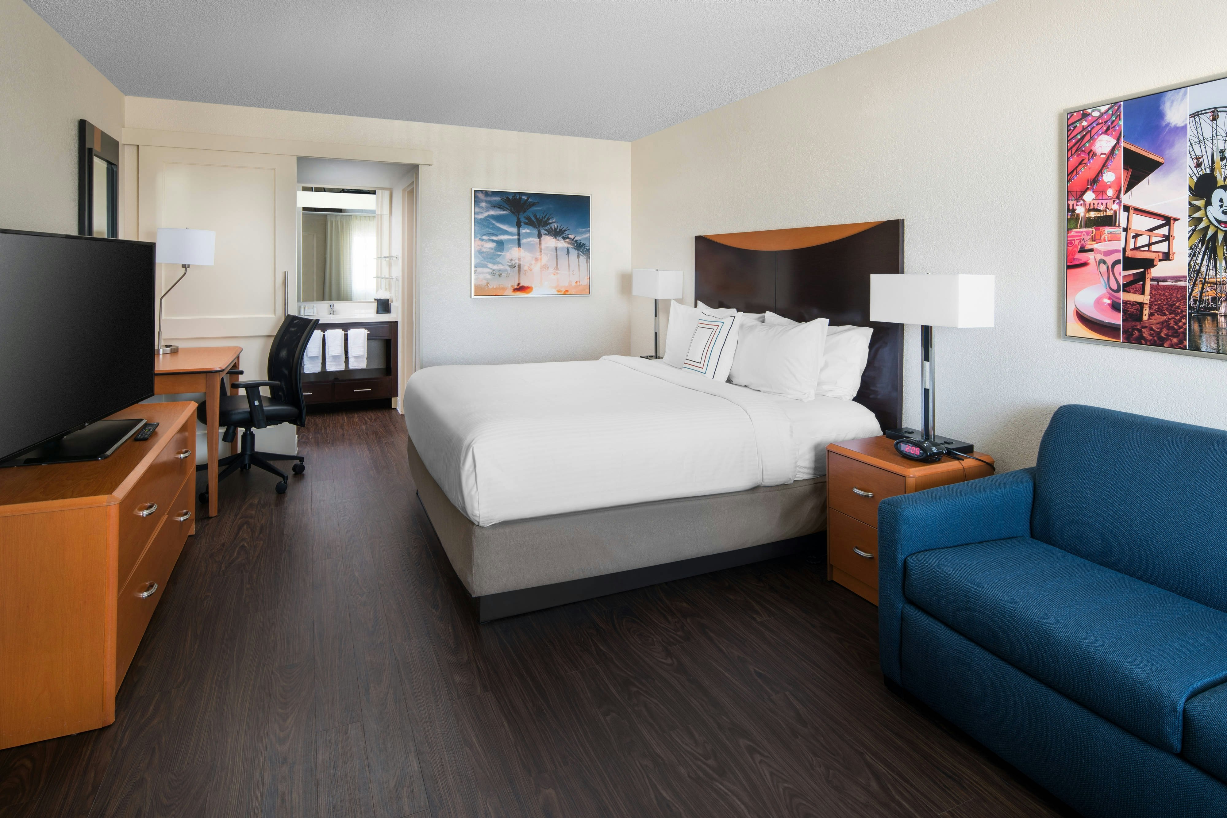 غرفة بسرير كينج، Fairfield Inn By Marriott Anaheim Resort 4/10